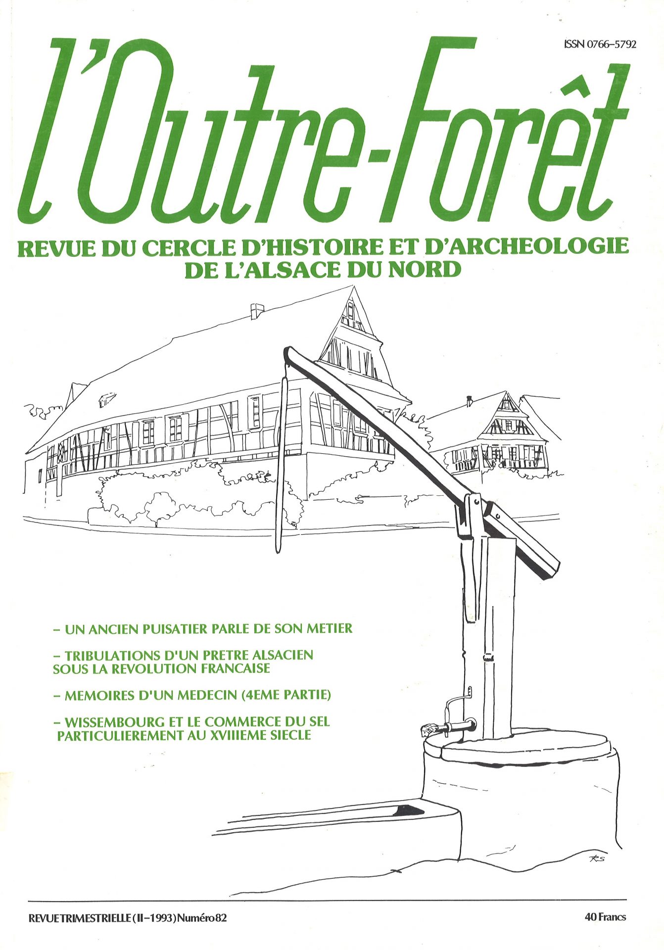 l'Outre-Forêt - Revue d'Histoire et d'Archéologie de l'Alsace du Nord