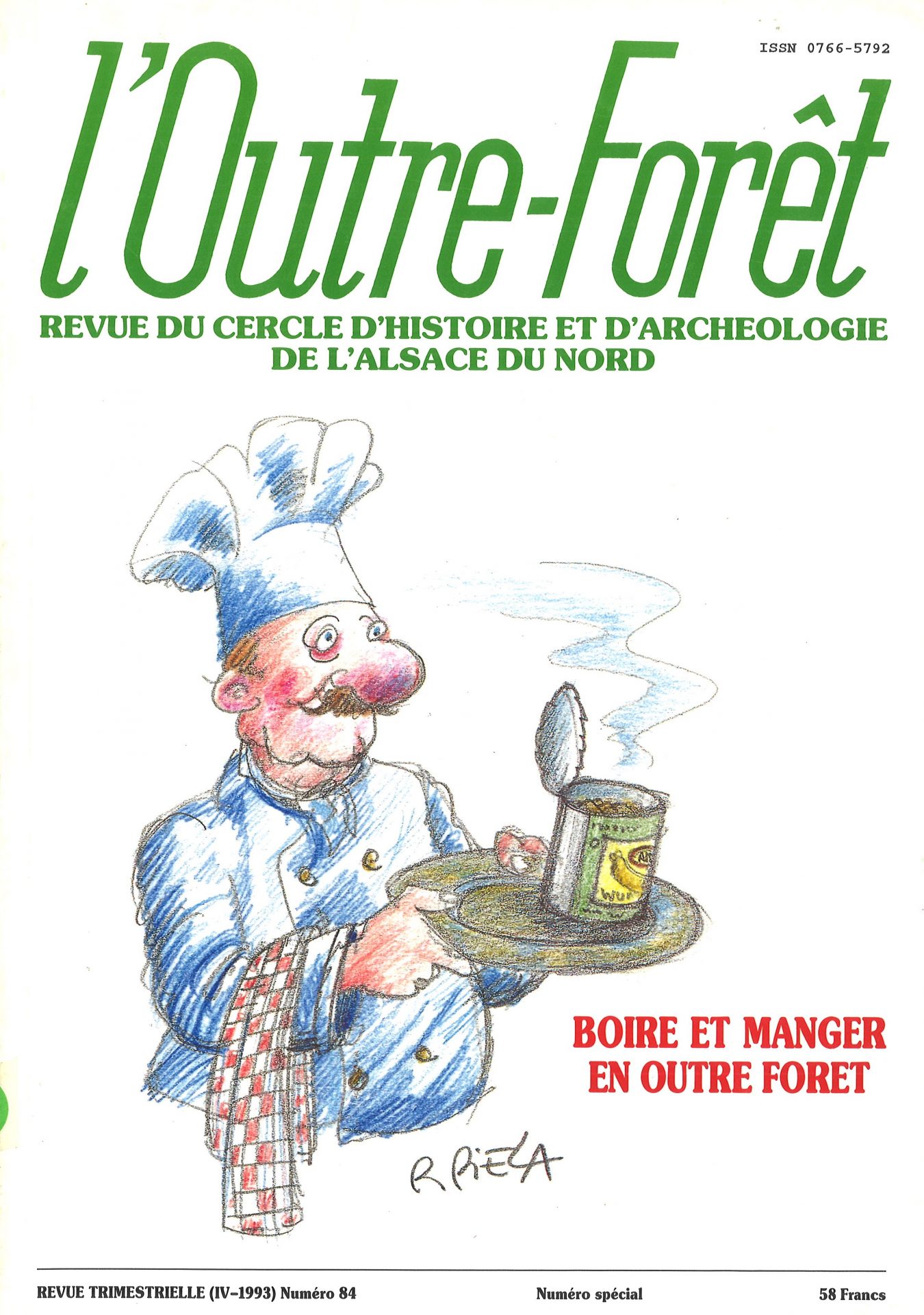l'Outre-Forêt - Revue d'Histoire et d'Archéologie de l'Alsace du Nord - Boire et manger en Outre Forêt