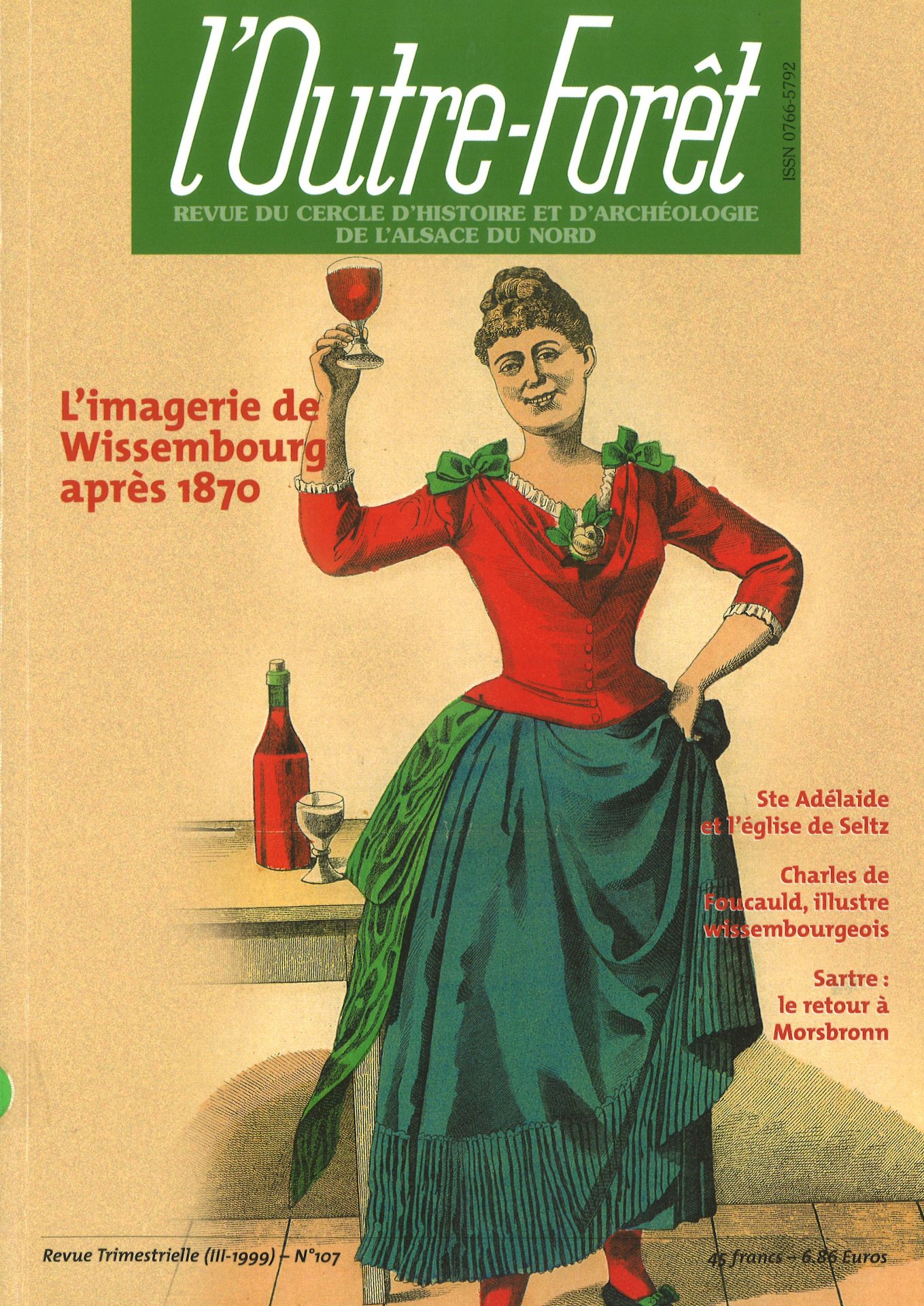 l'Outre-Forêt - Revue du Cercle d'Histoire et d'Archéologie de l'Alsace du Nord