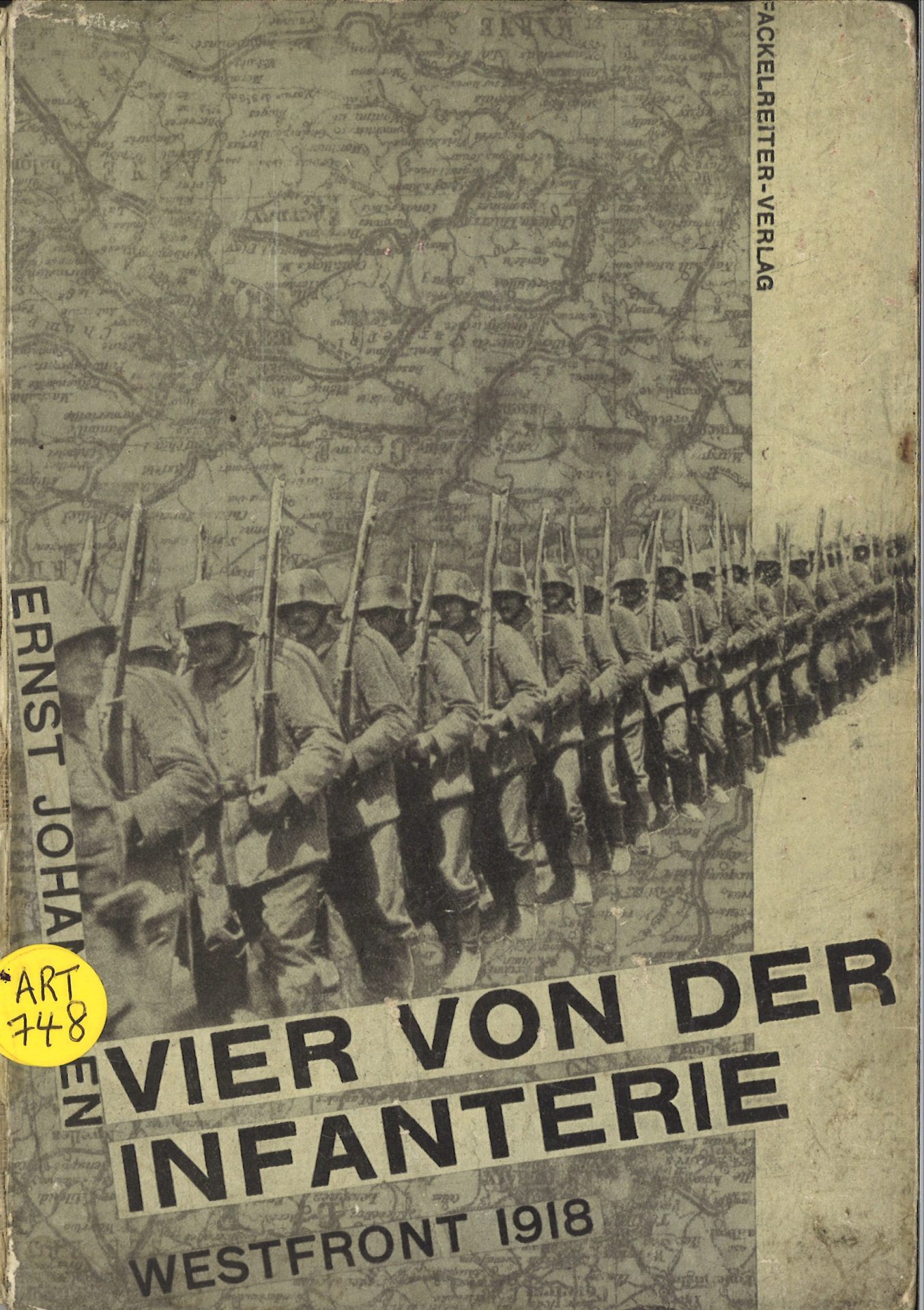 Vier von der Infanterie - Westfront 1918