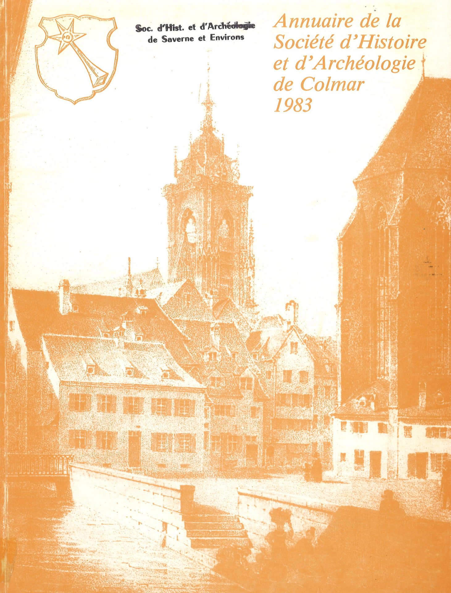 Annuaire de la Société d'Histoire et d'Archéologie de Colmar