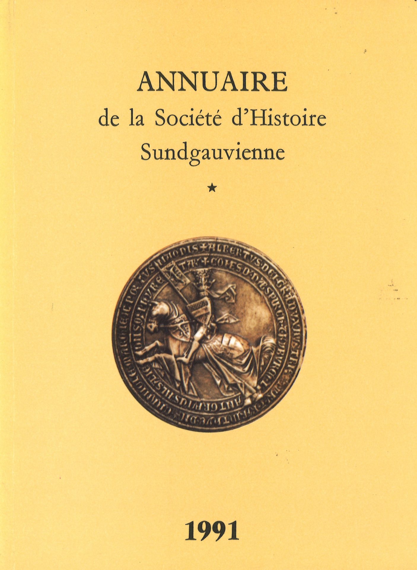 Annuaire de la Société d'Histoire Sundgauvienne