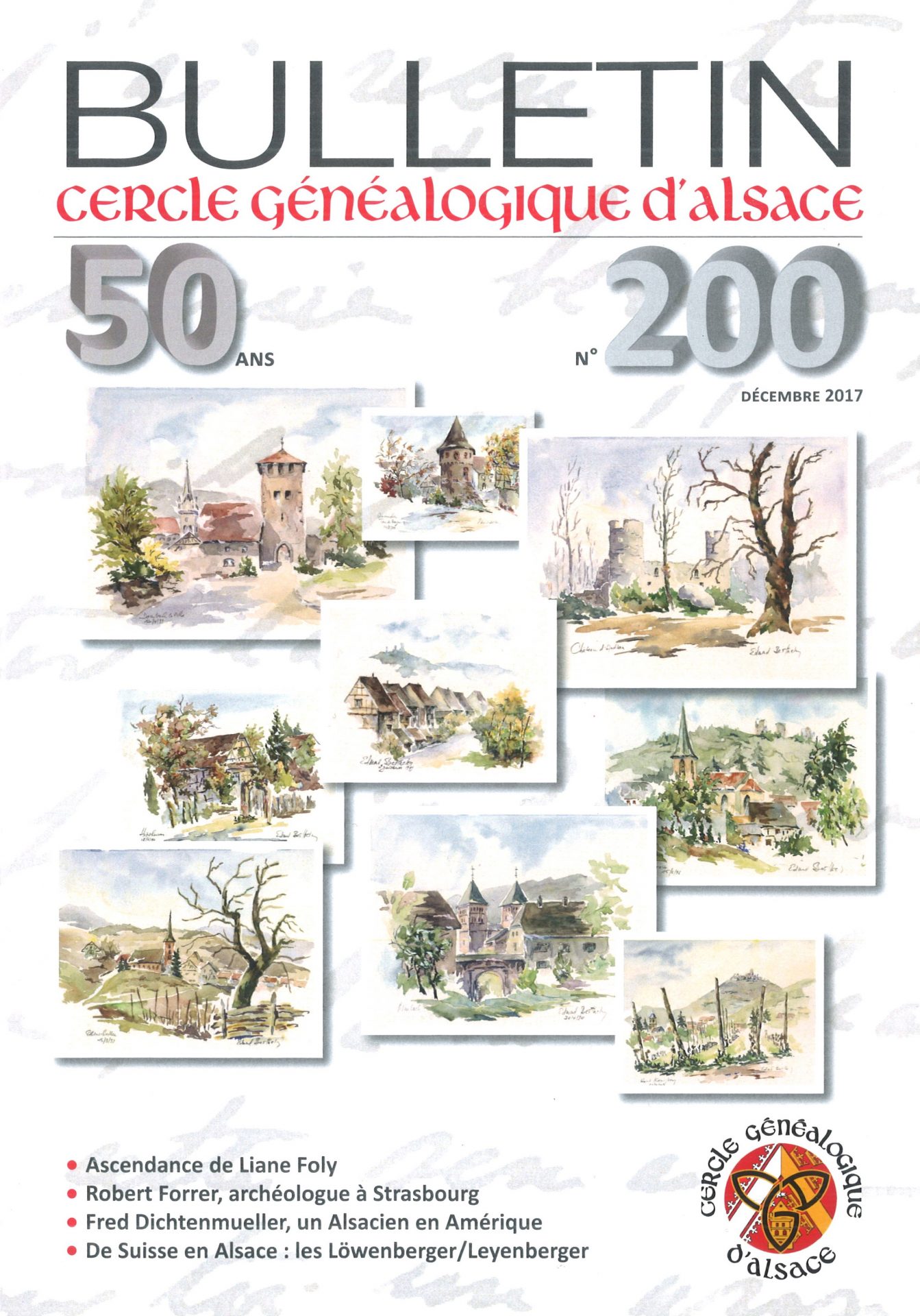 Bulletin du Cercle Généalogique d'Alsace