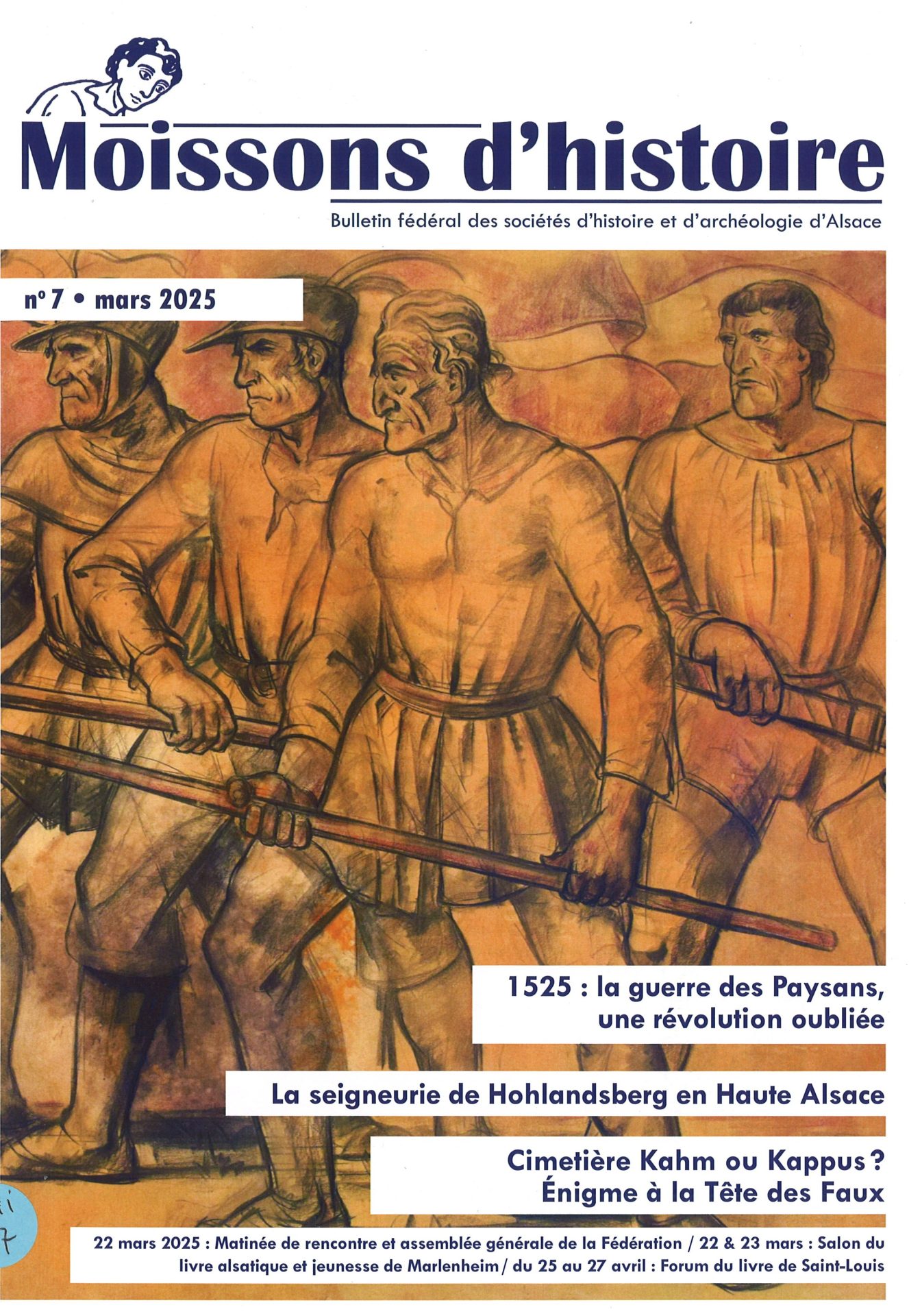 Moissons d'histoire - Bulletin fédéral des sociétés d'histoire et d'archéologie d'Alsace