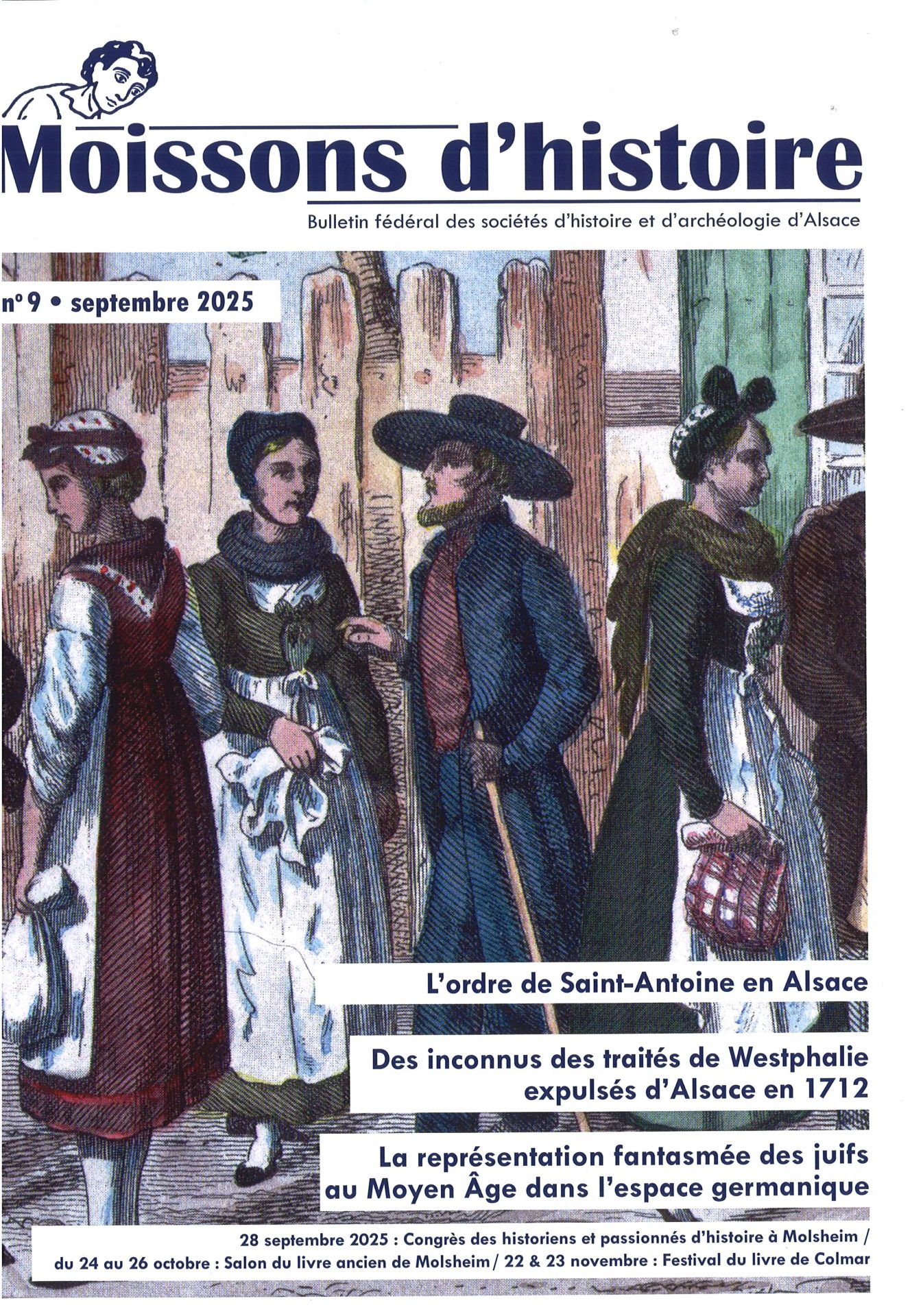 Moissons d'histoire - Bulletin fédéral des sociétés d'histoire et d'archéologie d'Alsace