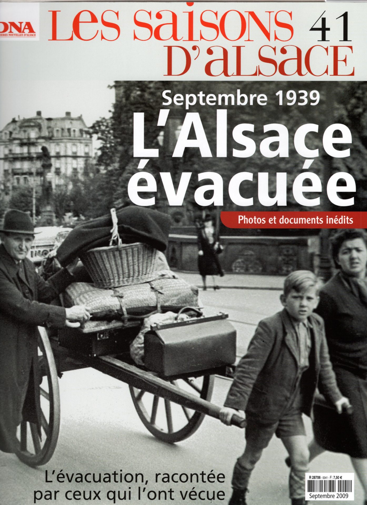 Les Saisons d'Alsace - Septembre 1939, l'Alsace évacuée