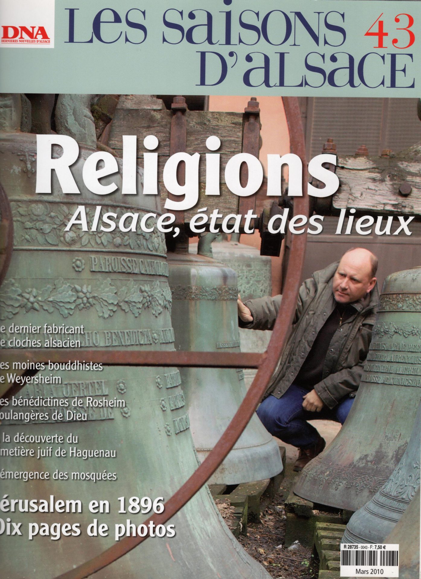 Les Saisons d'Alsace - Religions, Alsace, état des lieux