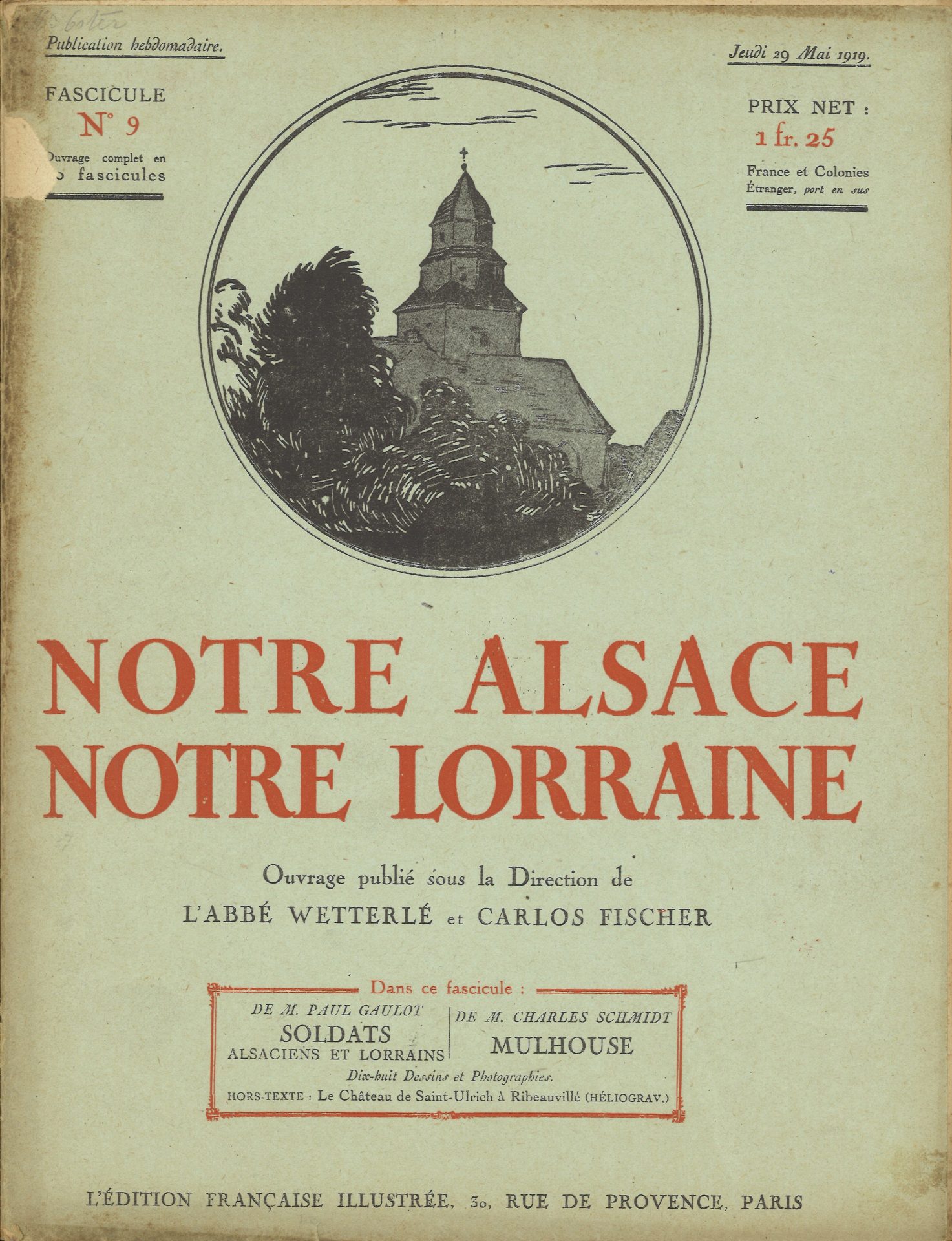 Notre Alsace notre Lorraine