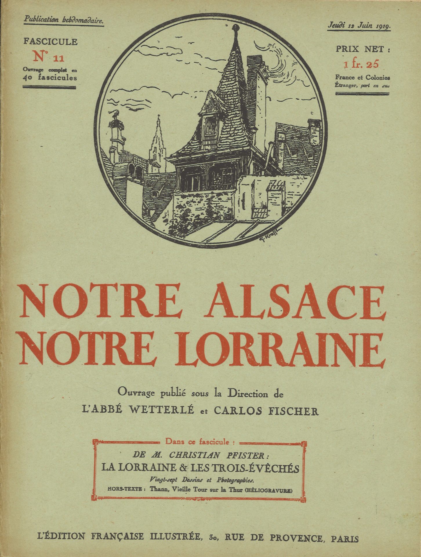 Notre Alsace notre Lorraine