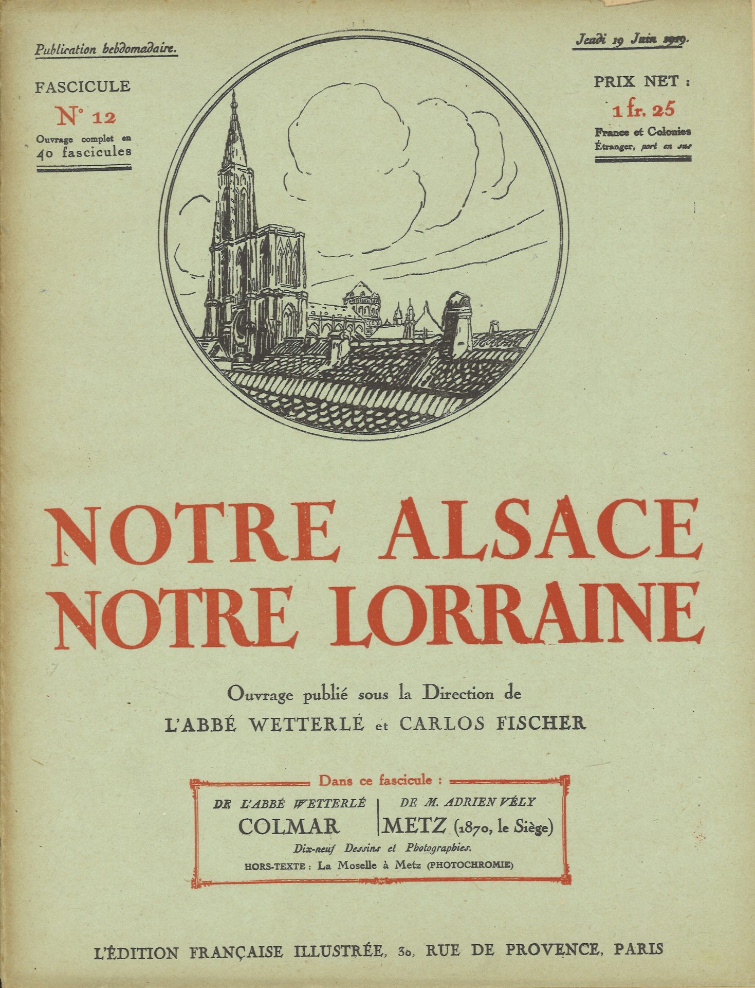 Notre Alsace notre Lorraine