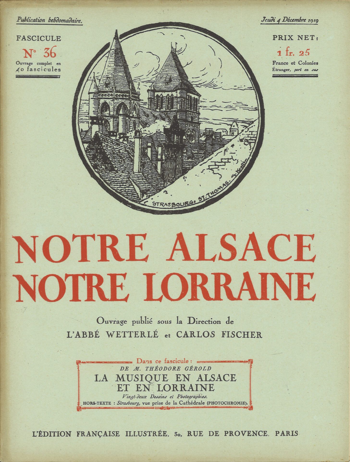 Notre Alsace notre Lorraine