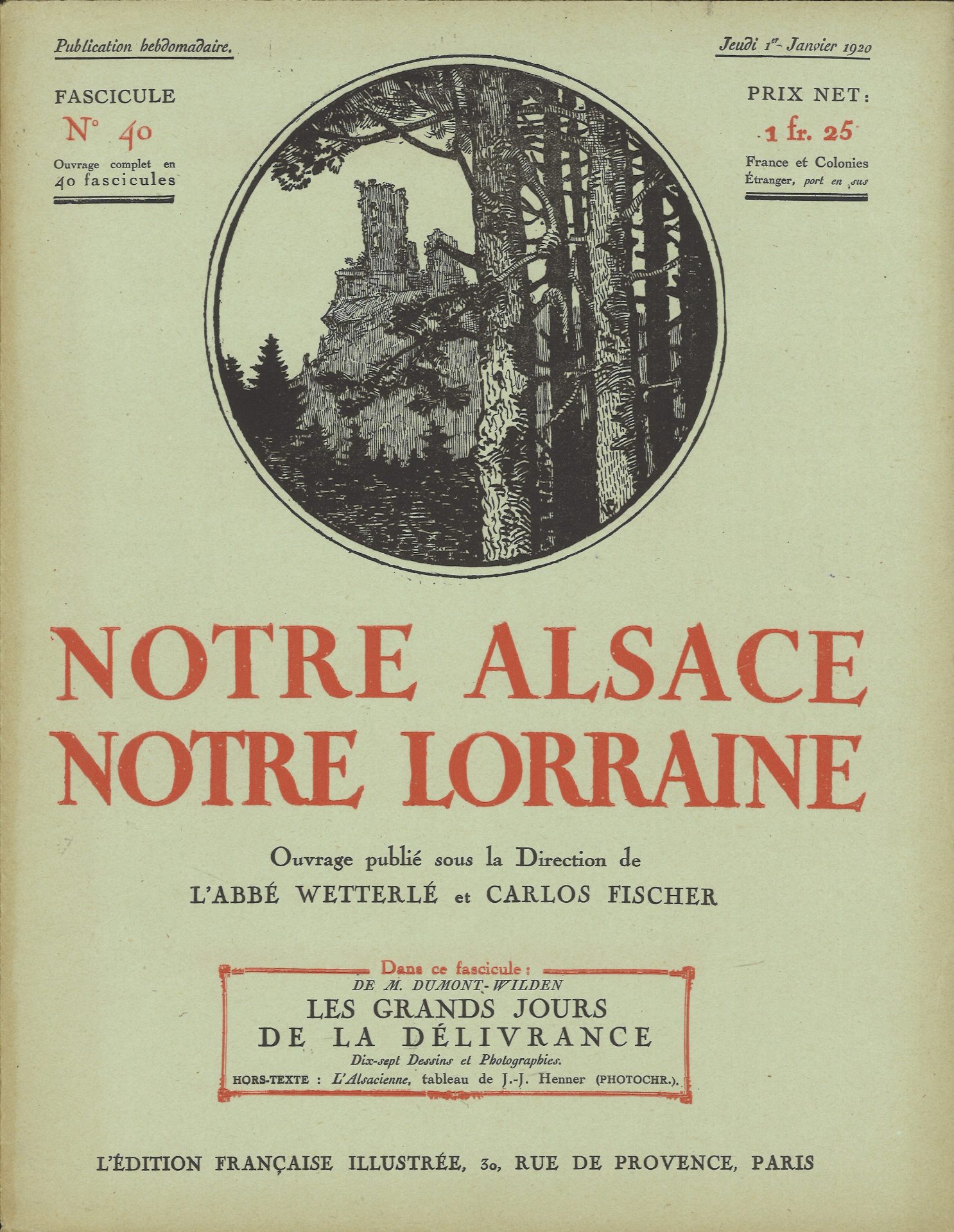 Notre Alsace notre Lorraine