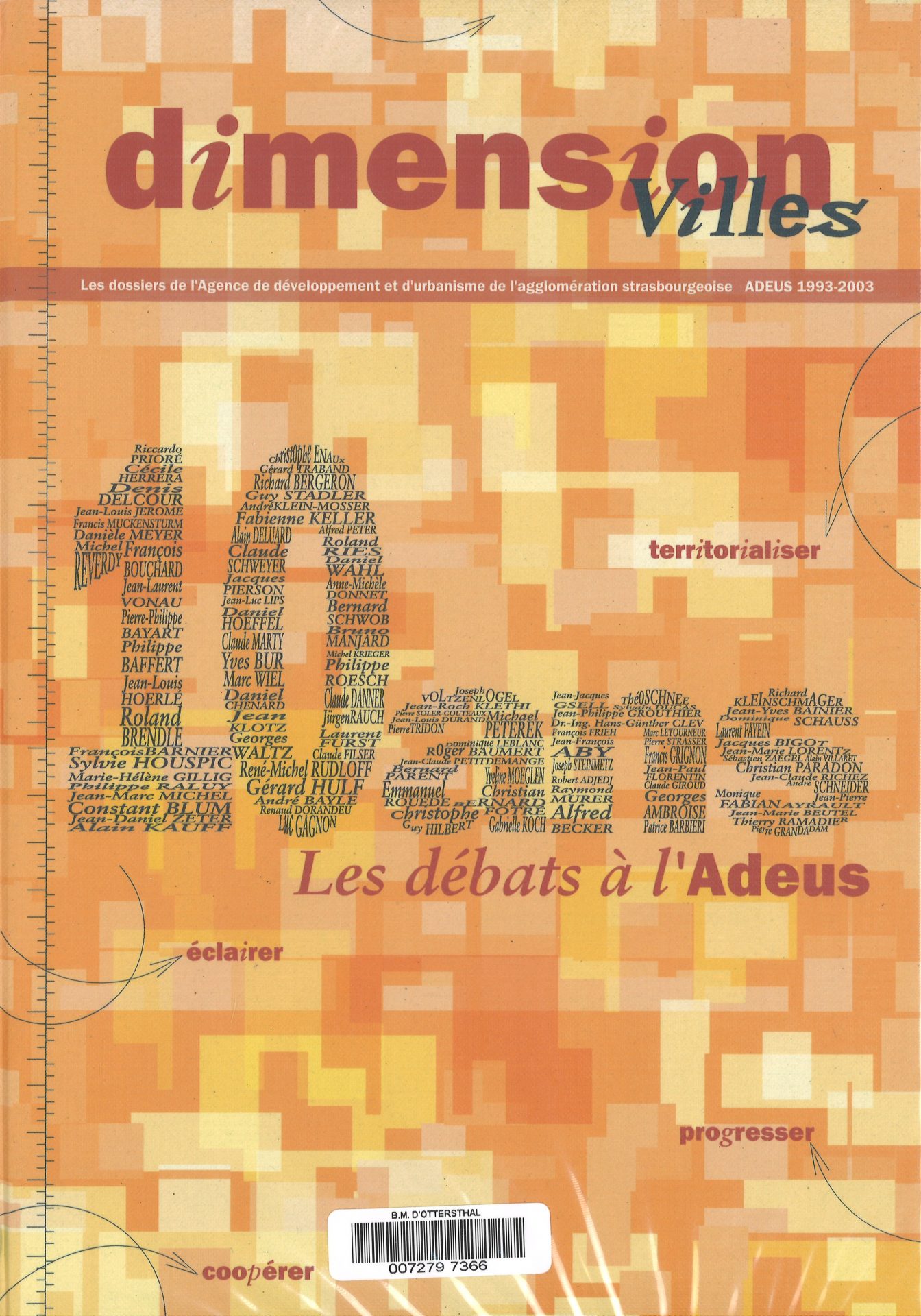 Dimension villes - 10 ans : les débats à l'ADEUS - n° 12/juin 1996