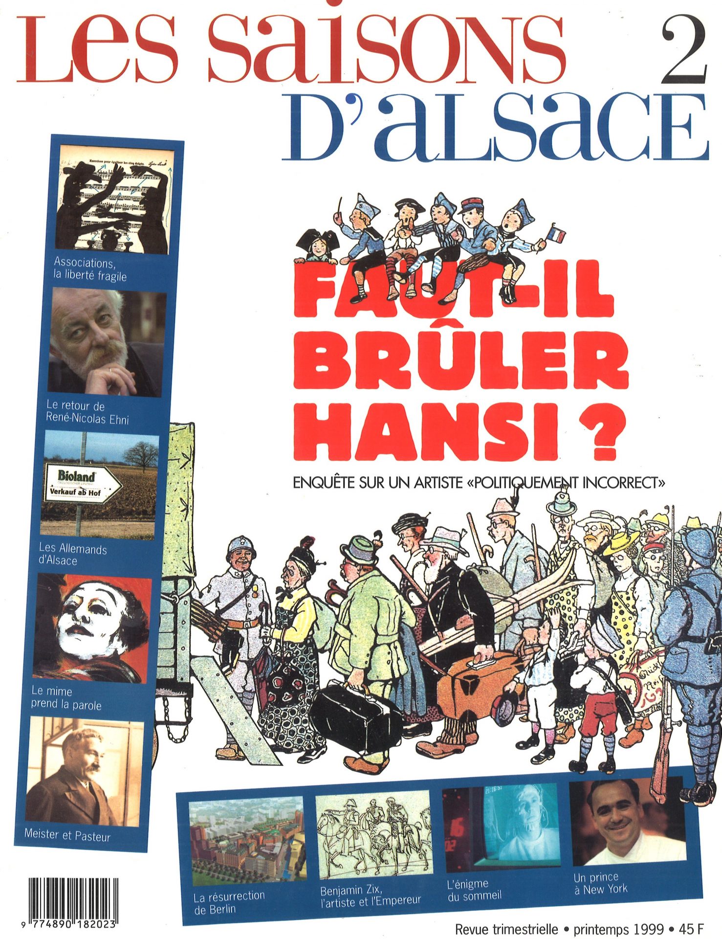 Les Saisons d'Alsace - Faut-il brûler Hansi