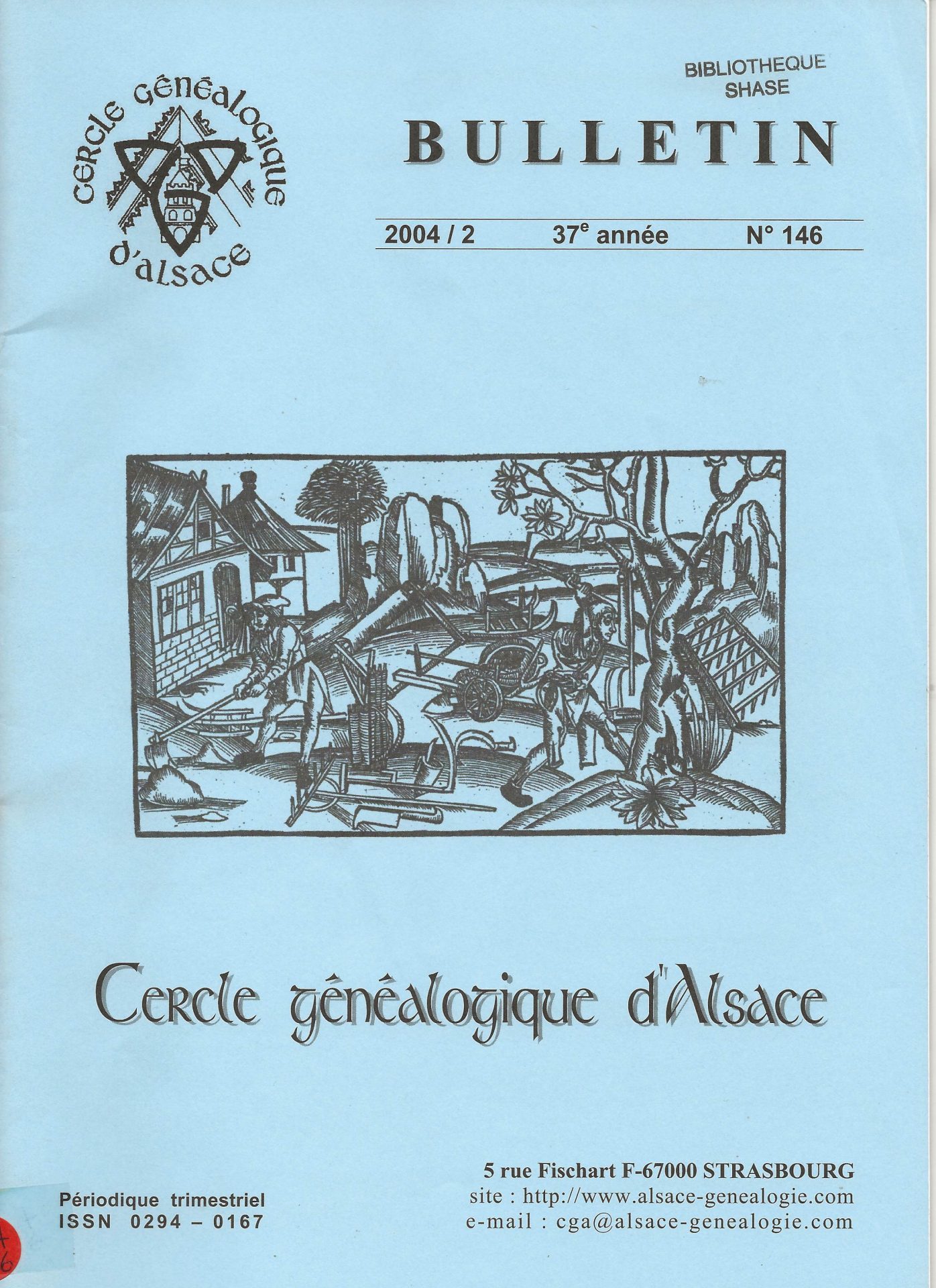 Bulletin du Cercle Généalogique d'Alsace
