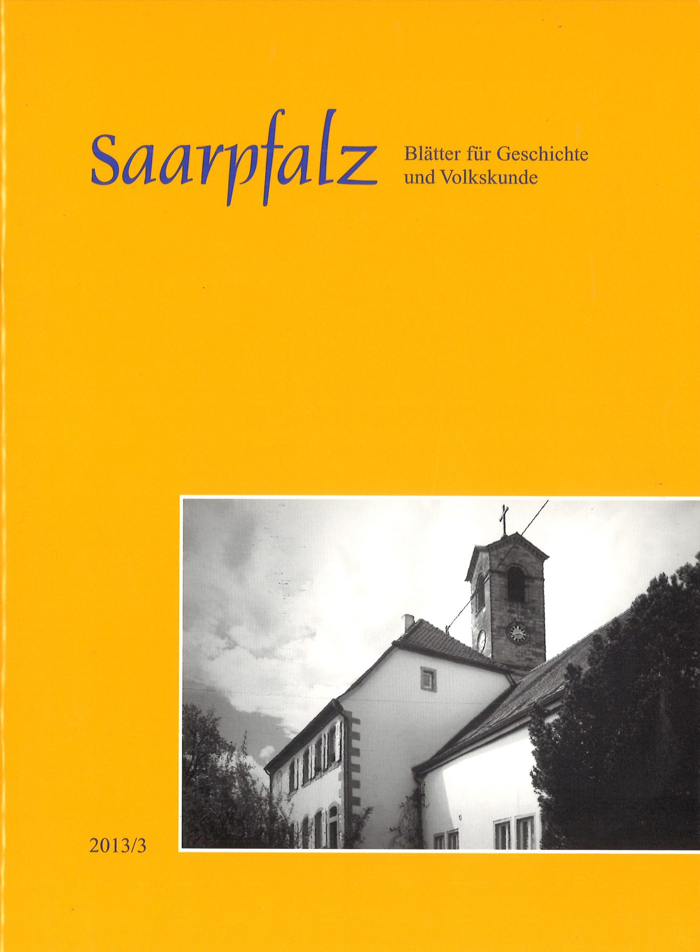 Saarpfaltz - Blätter für Geschichte und Volkskunde