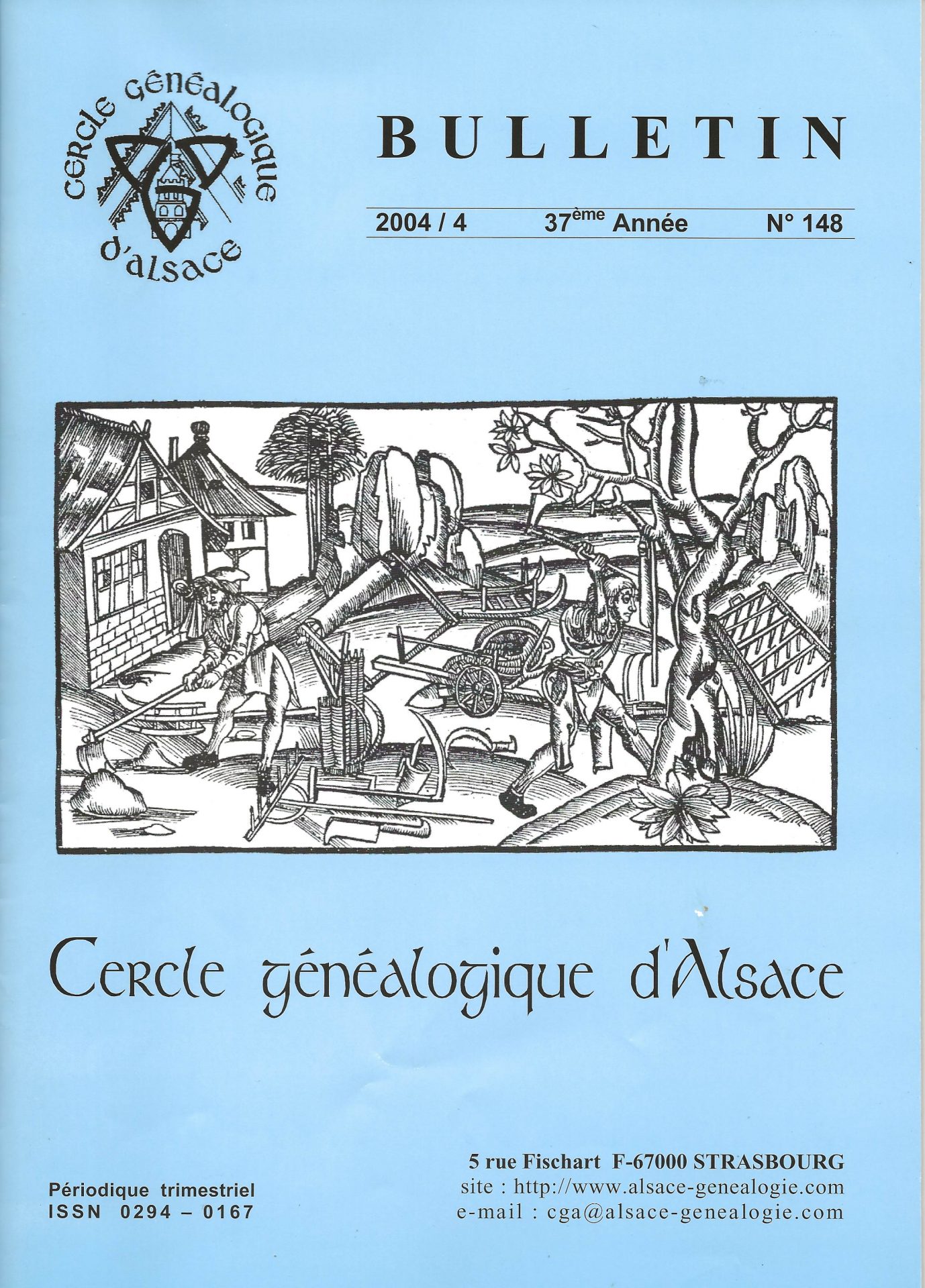 Bulletin du Cercle Généalogique d'Alsace