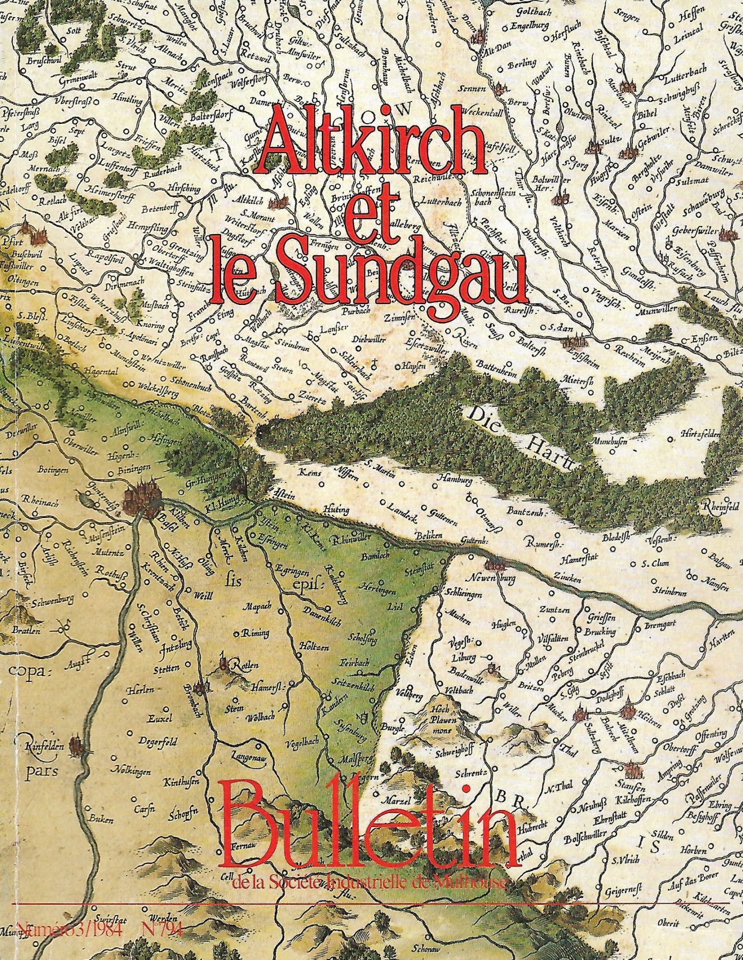 Bulletin de la Société Industrielle de Mulhouse - Altlkirch et le Sundgau