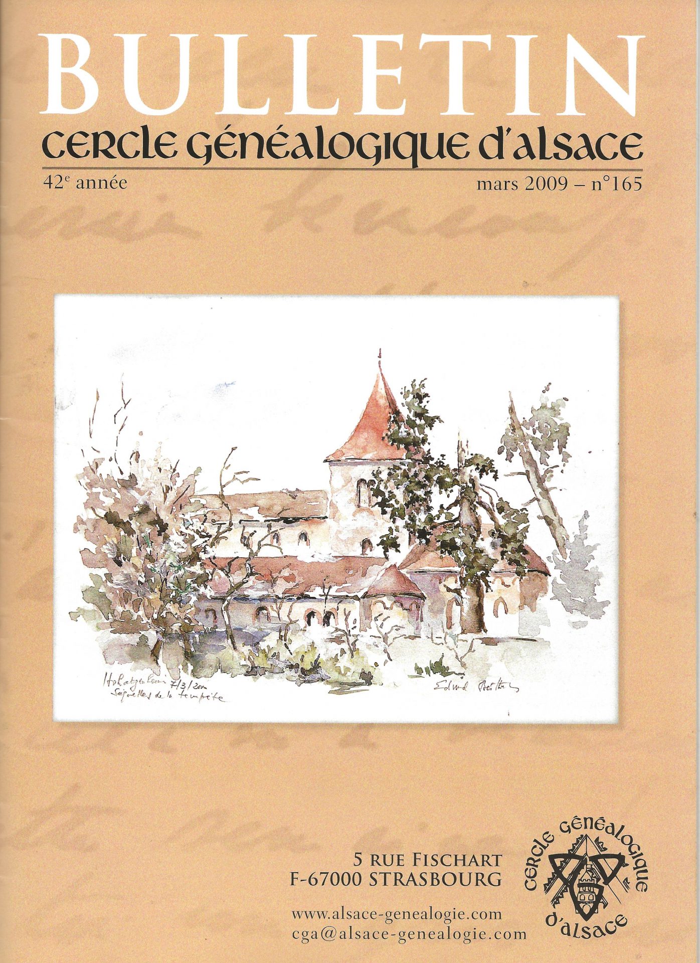 Bulletin du Cercle Généalogique d'Alsace