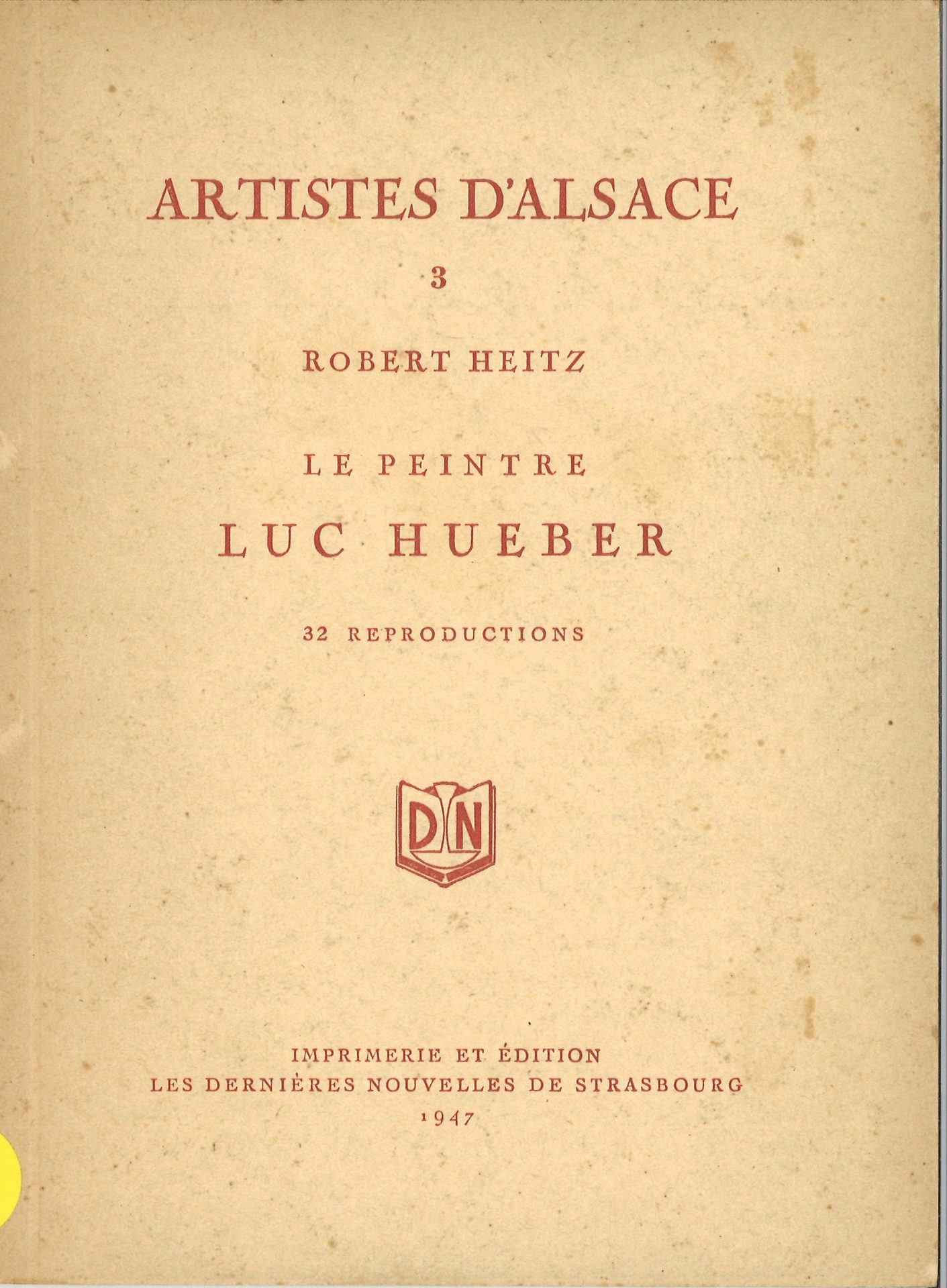 Le peintre Luc Hueber- Artistes d'Alsace 3