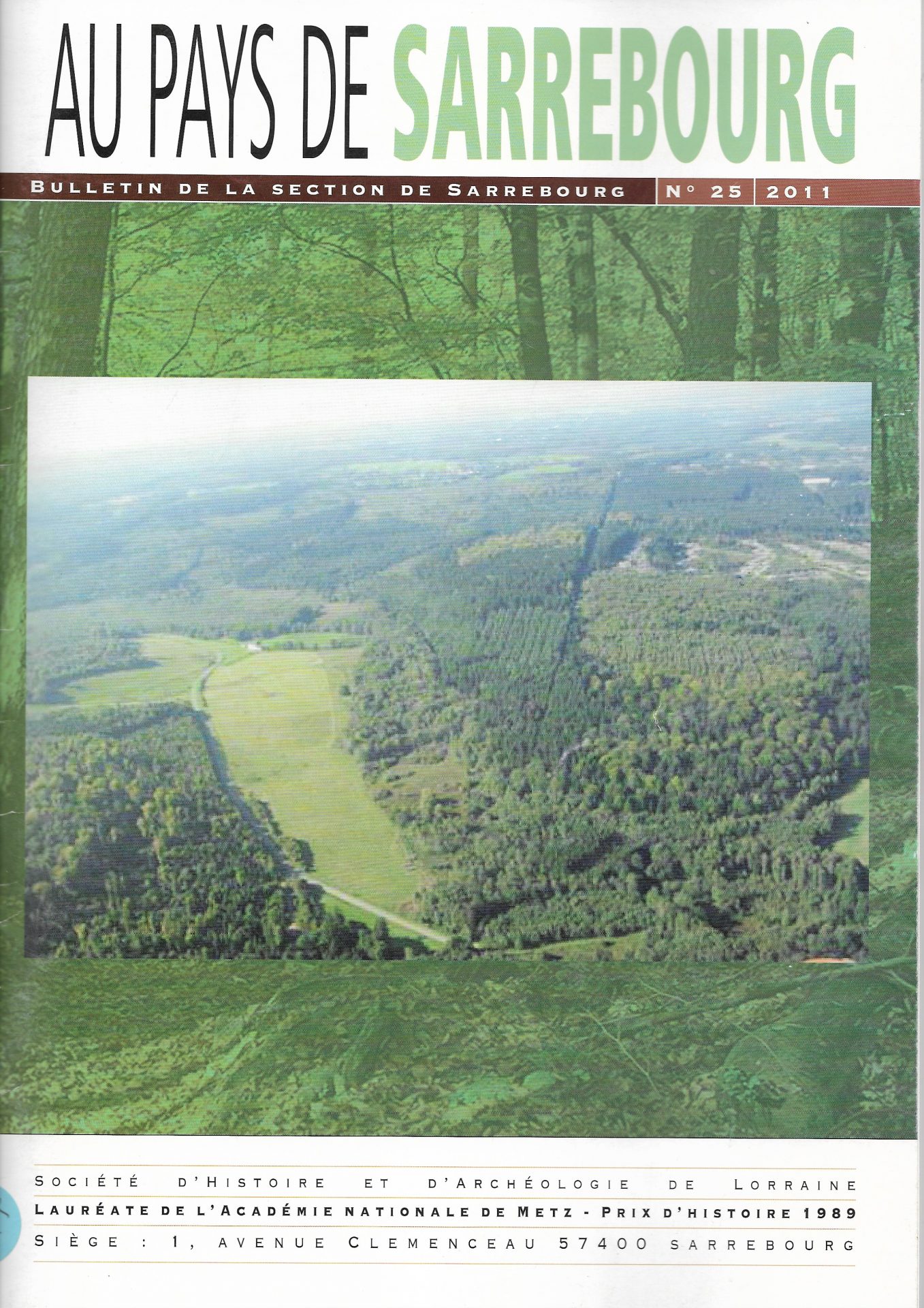 Au pays de Sarrebourg - Bulletin de la Section de Sarrebourg - 2011