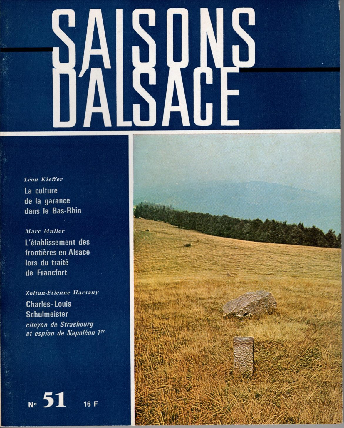 Saisons d'Alsace - La culture de la garance dans le Bas-Rhin