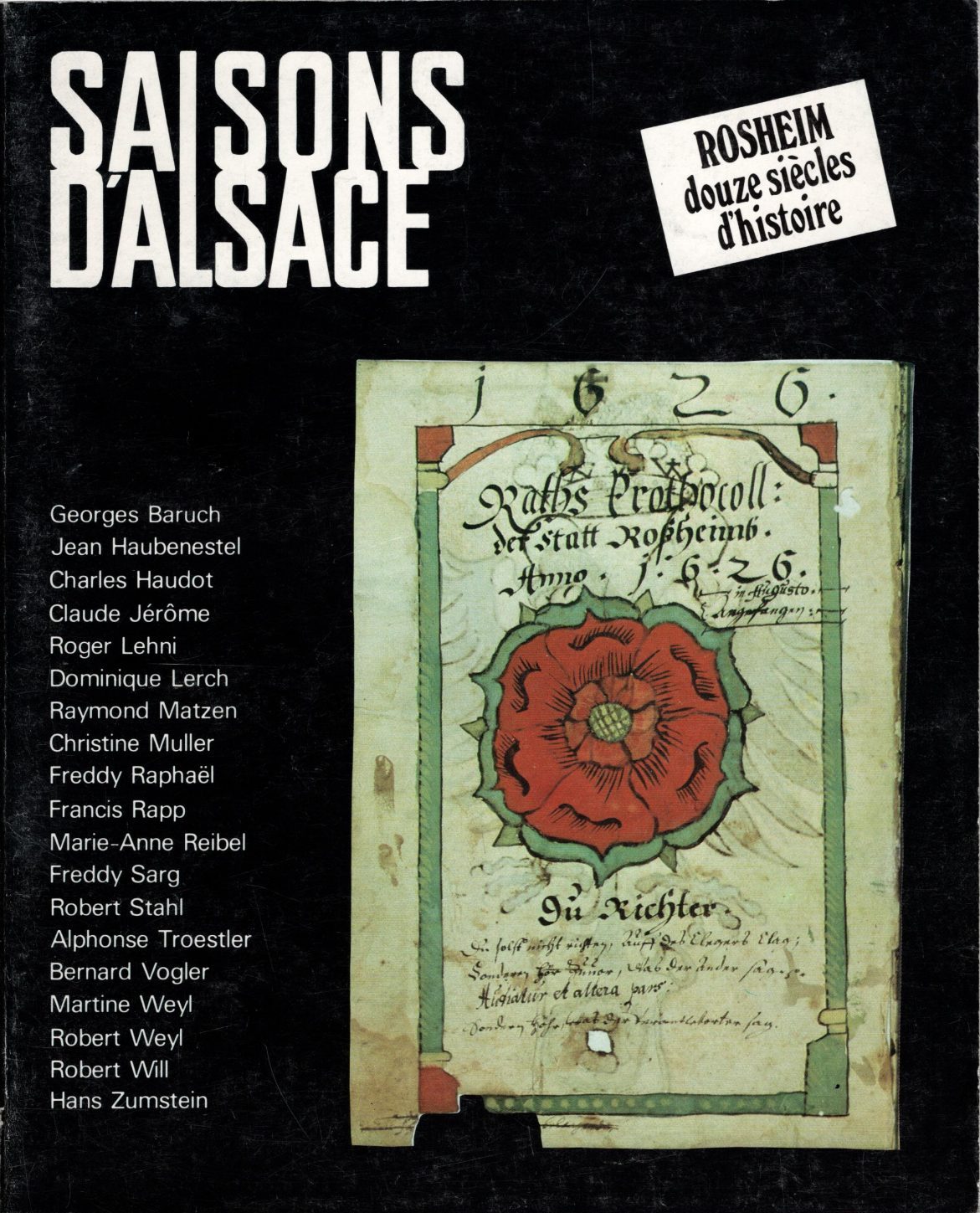Saisons d'Alsace - Rosheim, douze siècles d'histoire