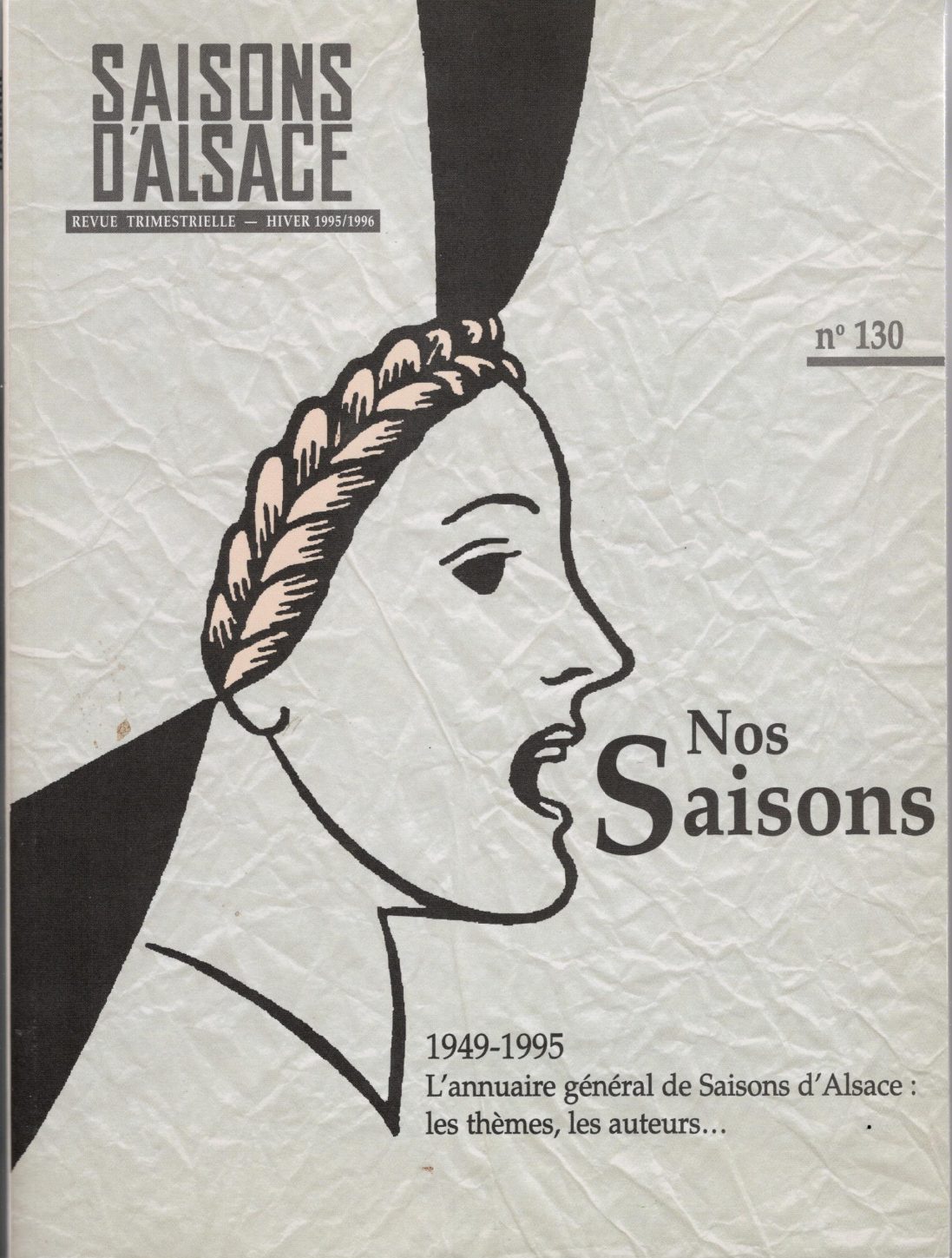 Saisons d'Alsace - Nos Saisons, 1949-1995, l'annuaire général de Saisons d'Alsace : les thèmes, les auteurs
