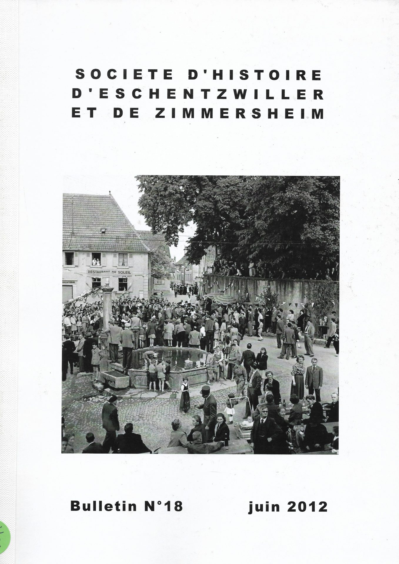 Société d'Histoire d'Eschentzwiller et de Zimmersheim