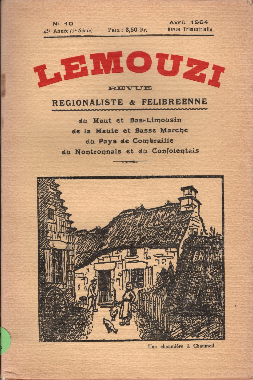 Lemouzi - Revue régionaliste et félibréenne
