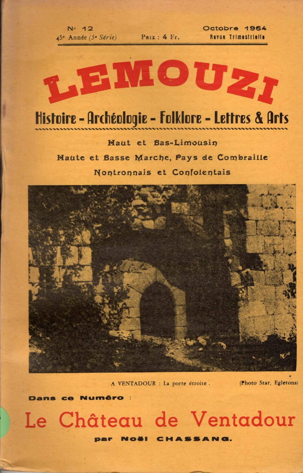 Lemouzi - Le château de Ventadour