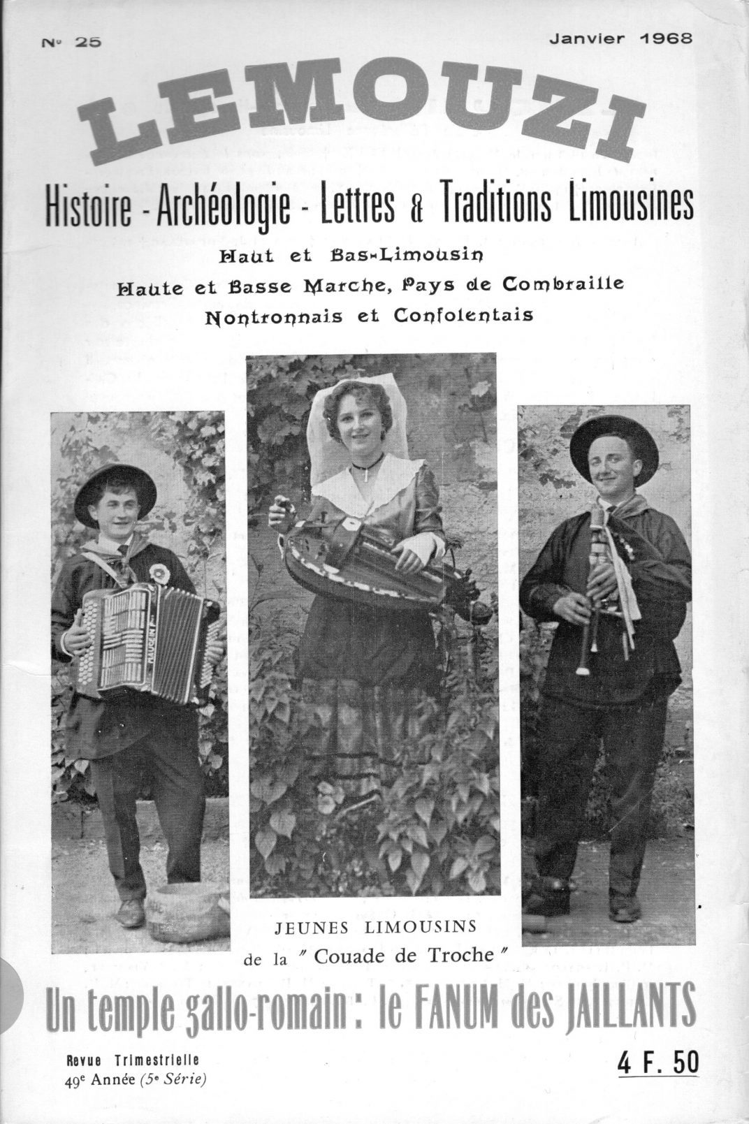 Lemouzi - Un temple gallo-romain : le Fanum des Jaillants