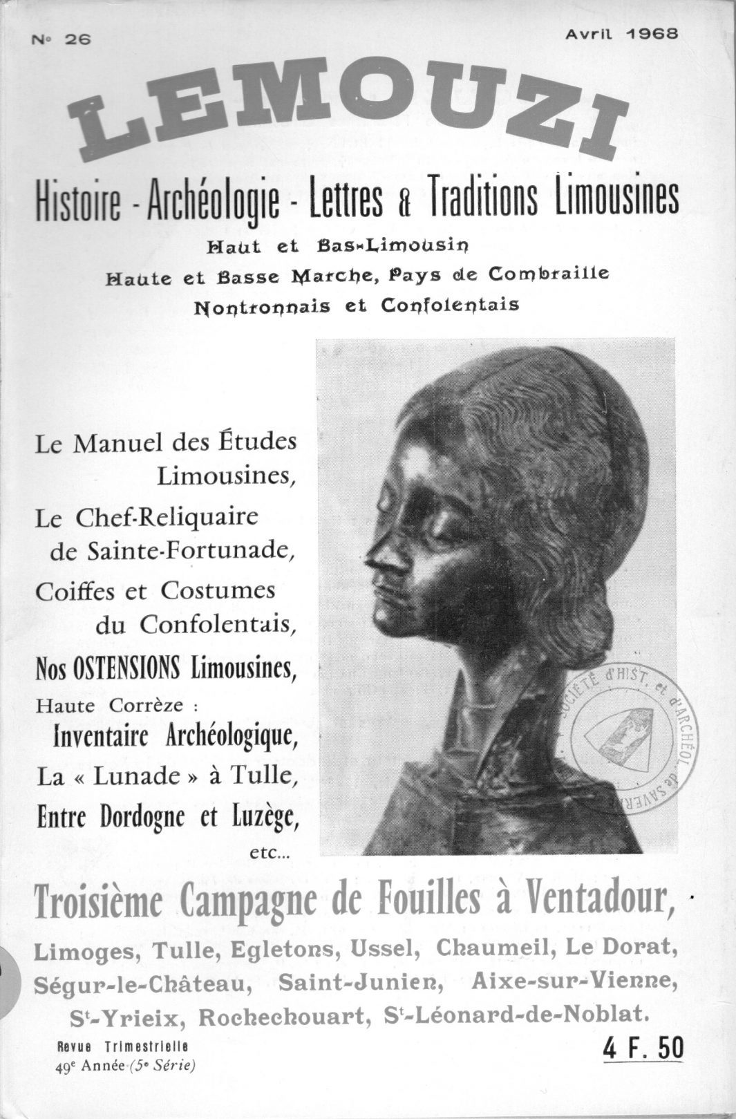 Lemouzi - Nos ostensions limousines - Coiffes et costumes du Confolentais - Inventaire archéologique