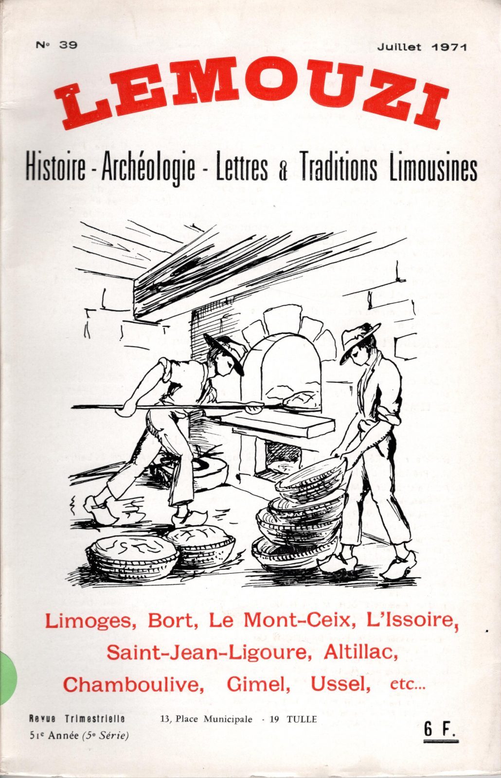 Lemouzi - Histoire -Archéologie - Lettres et Traditions limousines