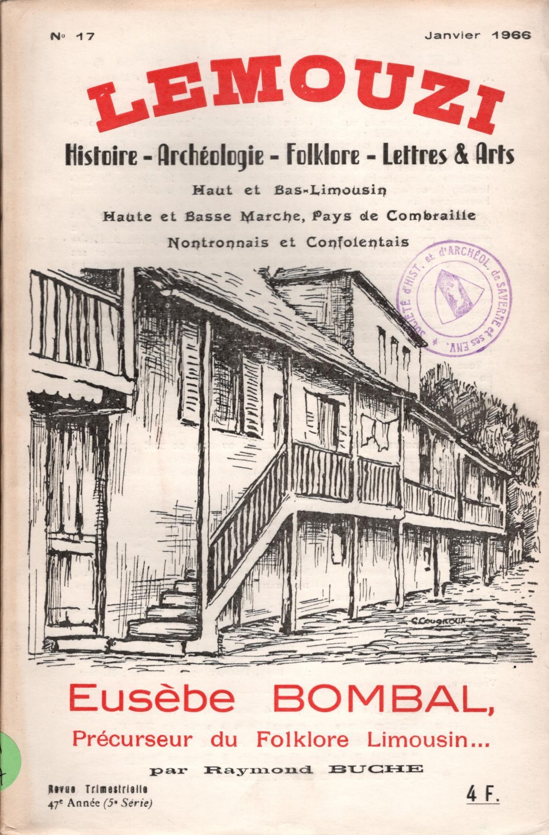 Lemouzi - Eusèbe Bombal, Précurseur du folklore limousin