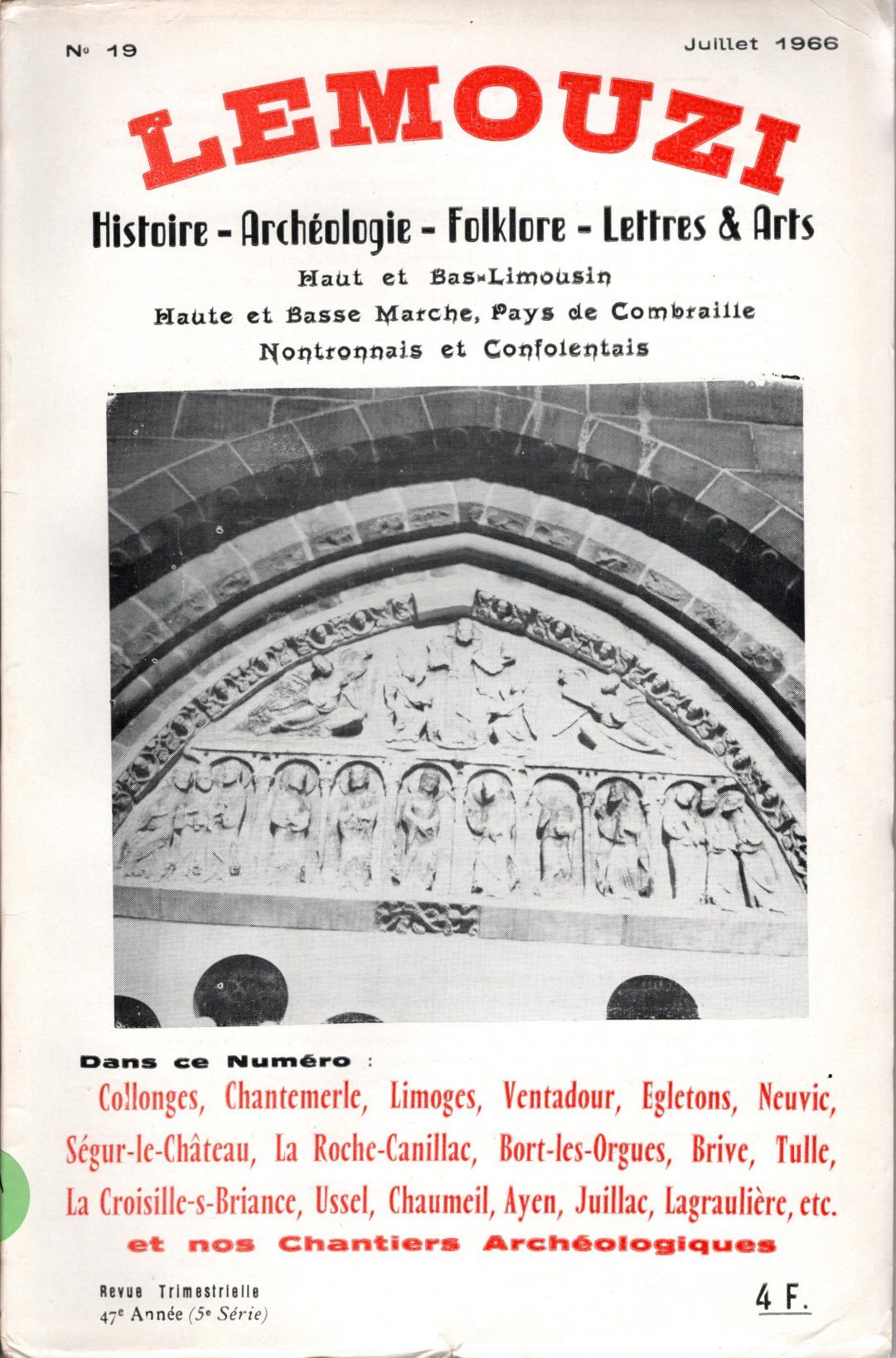 Lemouzi - Histoire - Archéologie - Lettres et Traditions limousines