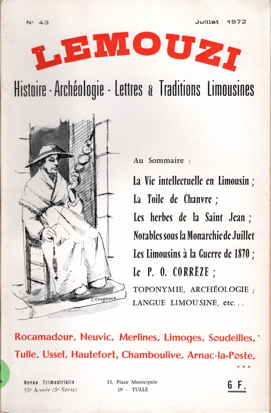 Lemouzi - La vie intellectuelle en Limousin - La toile de chanvre - Les herbes de la Saint-Jean