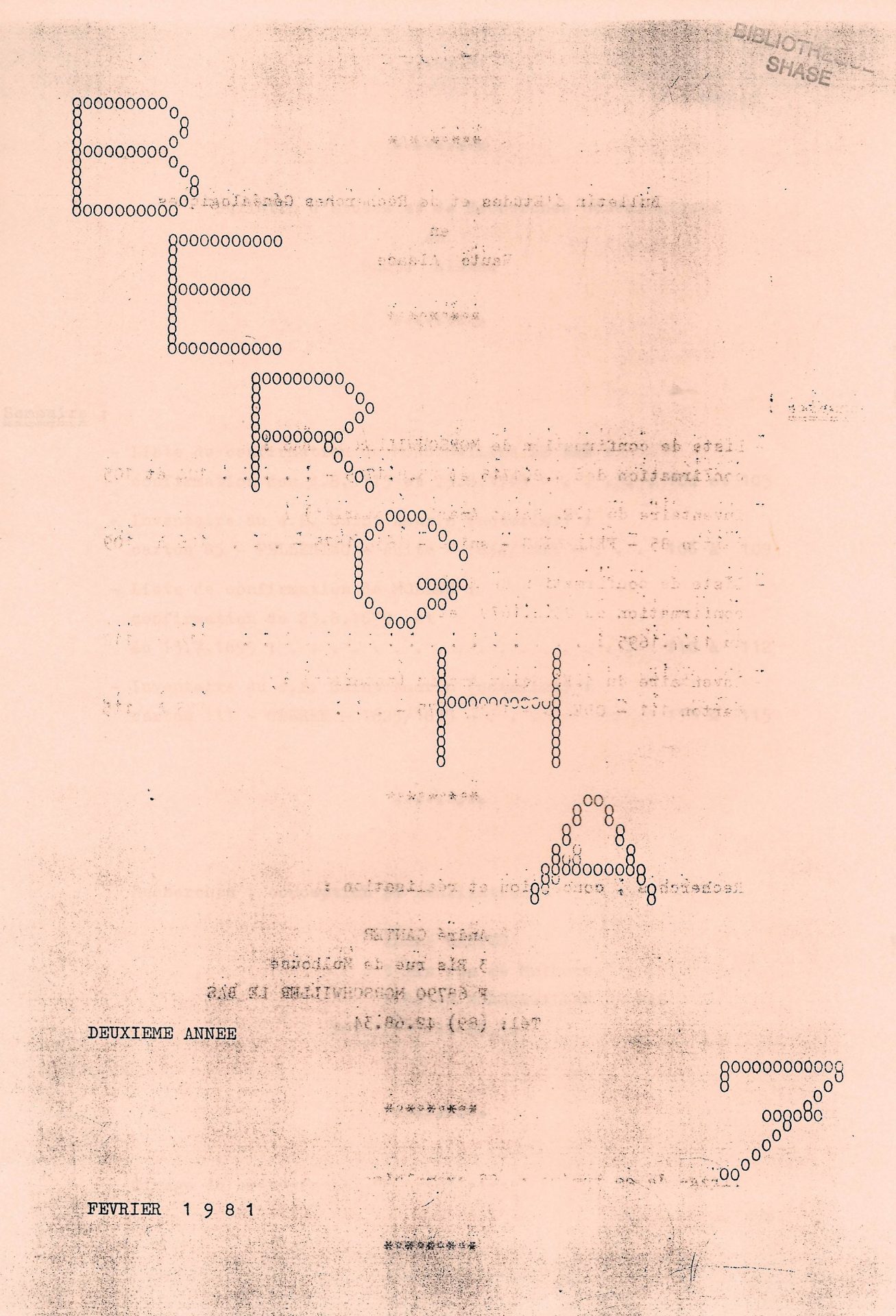 Bergha - Bulletin d'études et de recherches généalogiques en Haute-Alsace