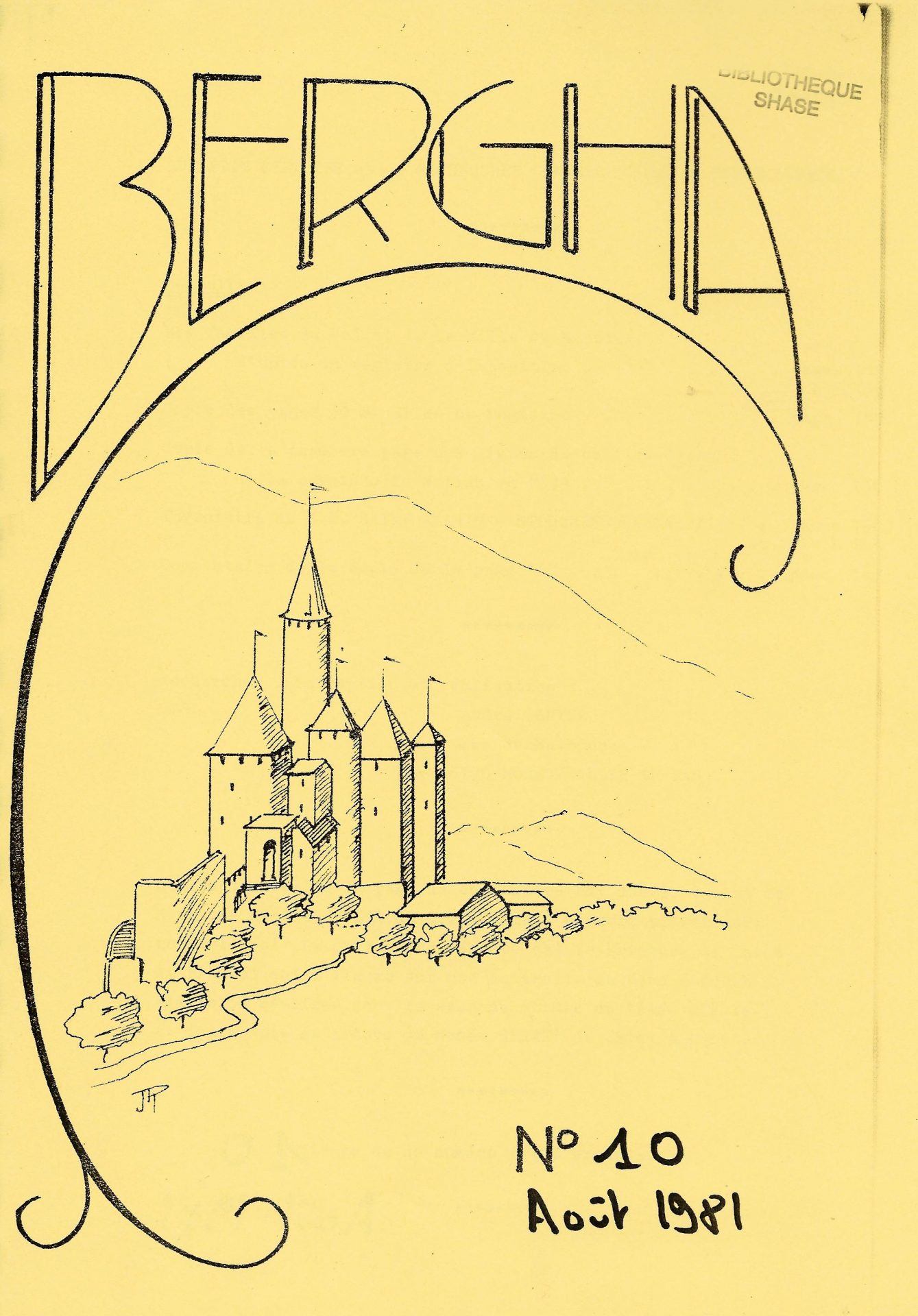 Bergha - Bulletin d'études et de recherches généalogiques en Haute-Alsace