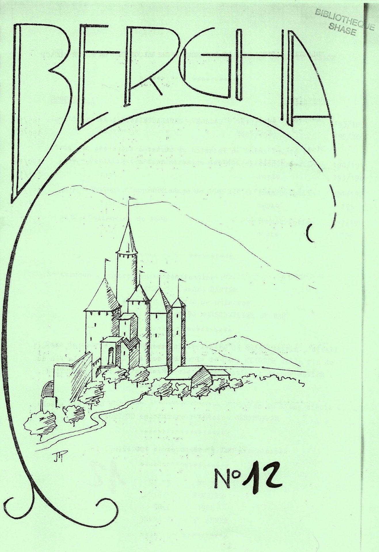 Bergha - Bulletin d'études et de recherches généalogiques en Haute-Alsace