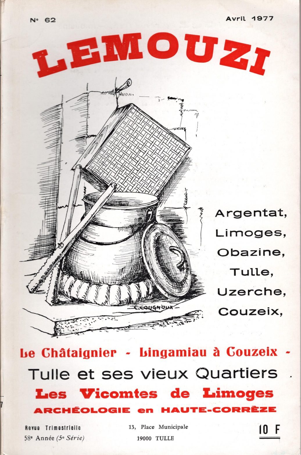 Lemouzi - Tulle et ses vieux quartiers - Les vicomtes de Limoges