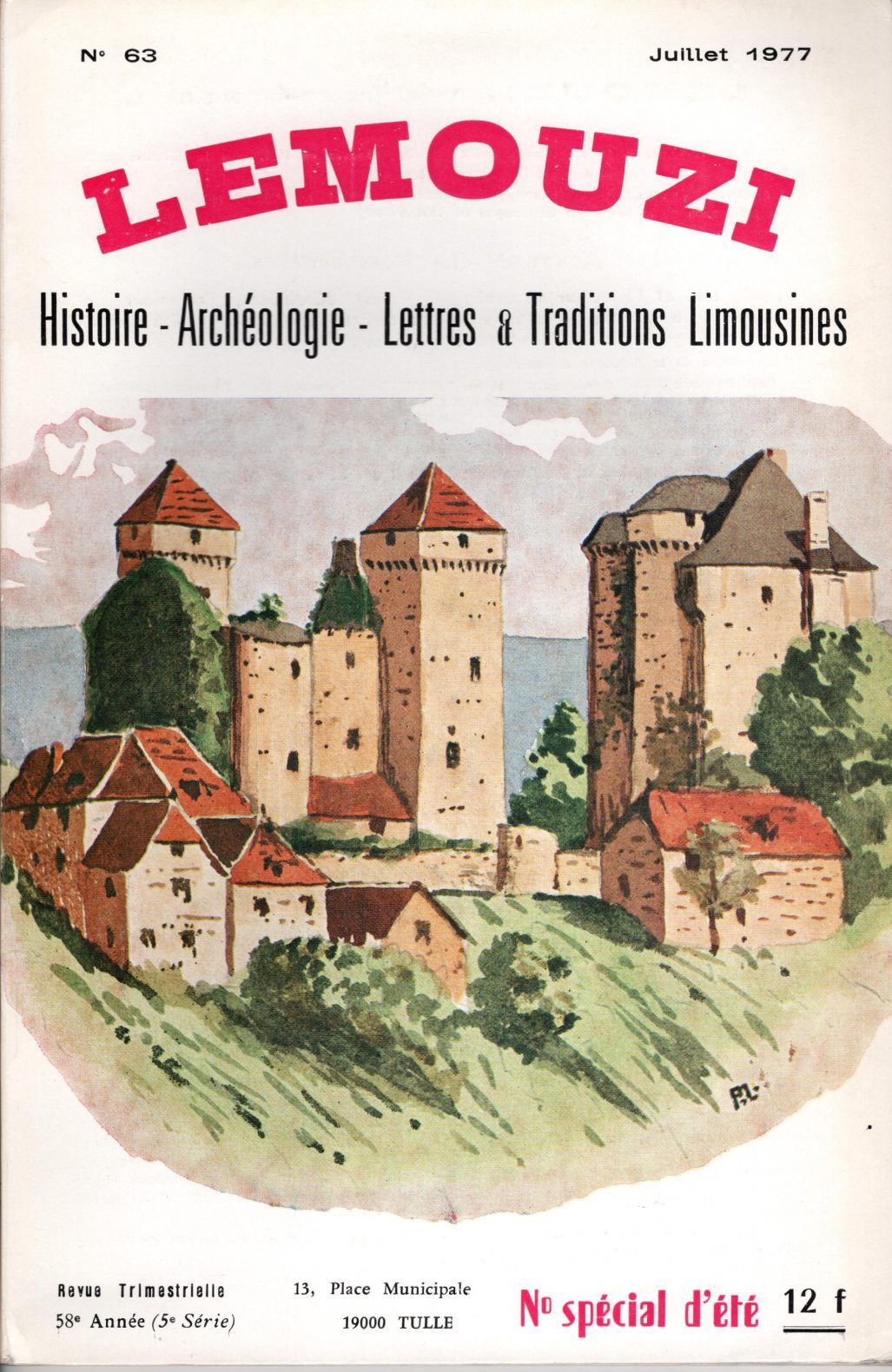 Lemouzi - Histoire -Archéologie - Lettres et Traditions limousines