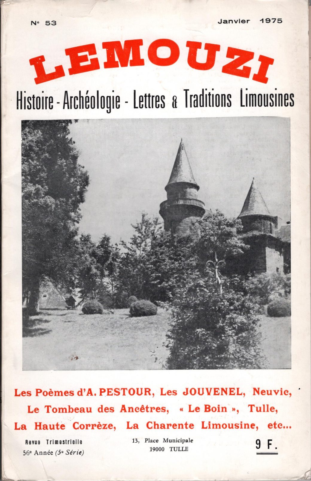 Lemouzi - Les poèmes d'A. Pestour - Les Jouvenel