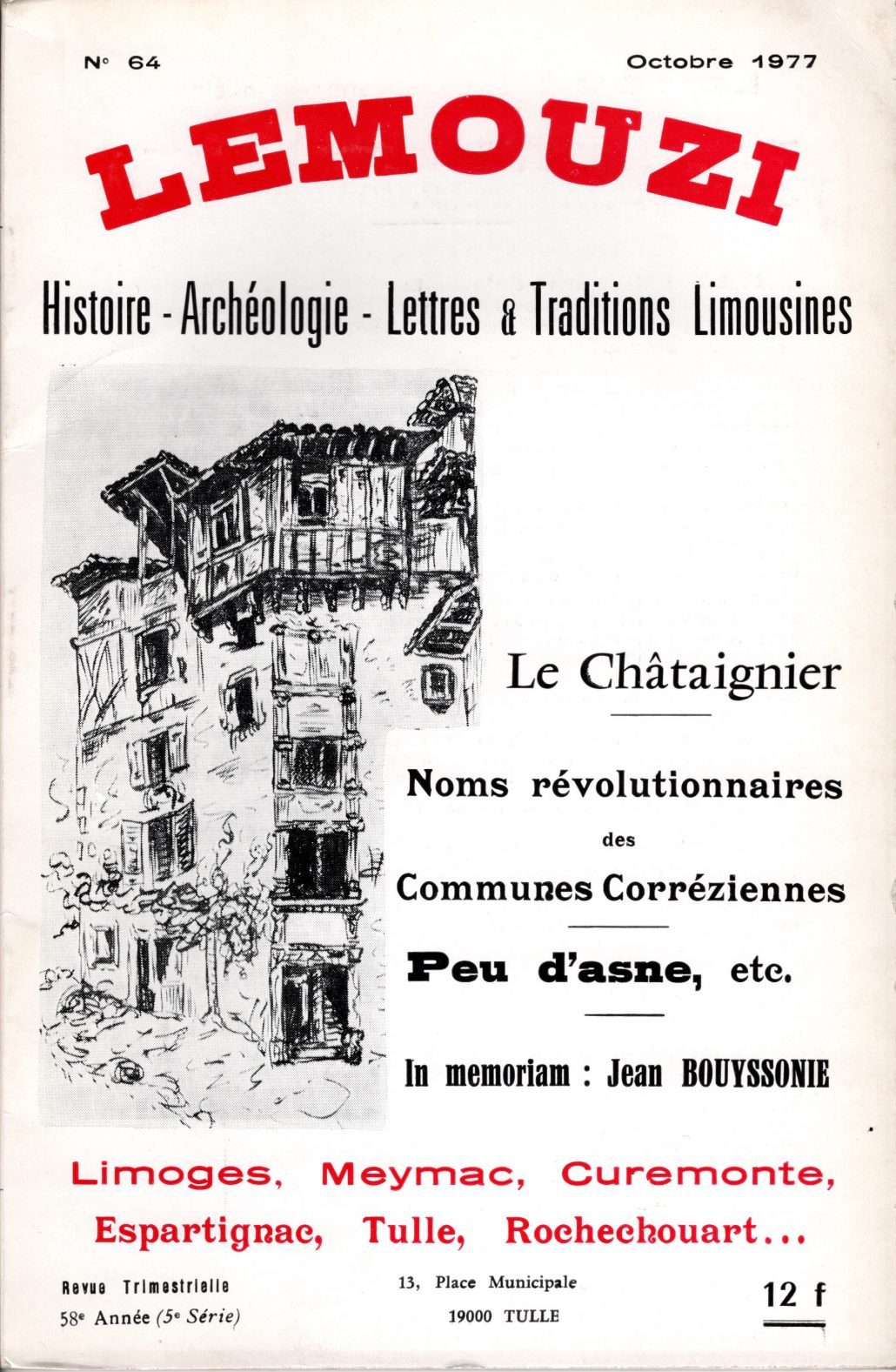 Lemouzi - La châtaignier