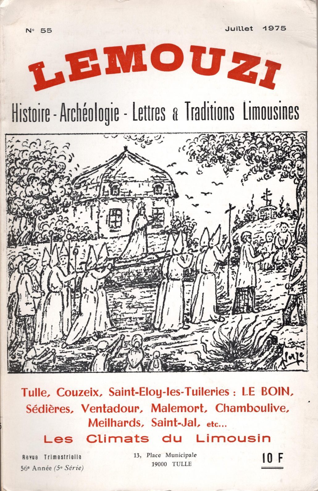 Lemouzi - Les climats du Limousin