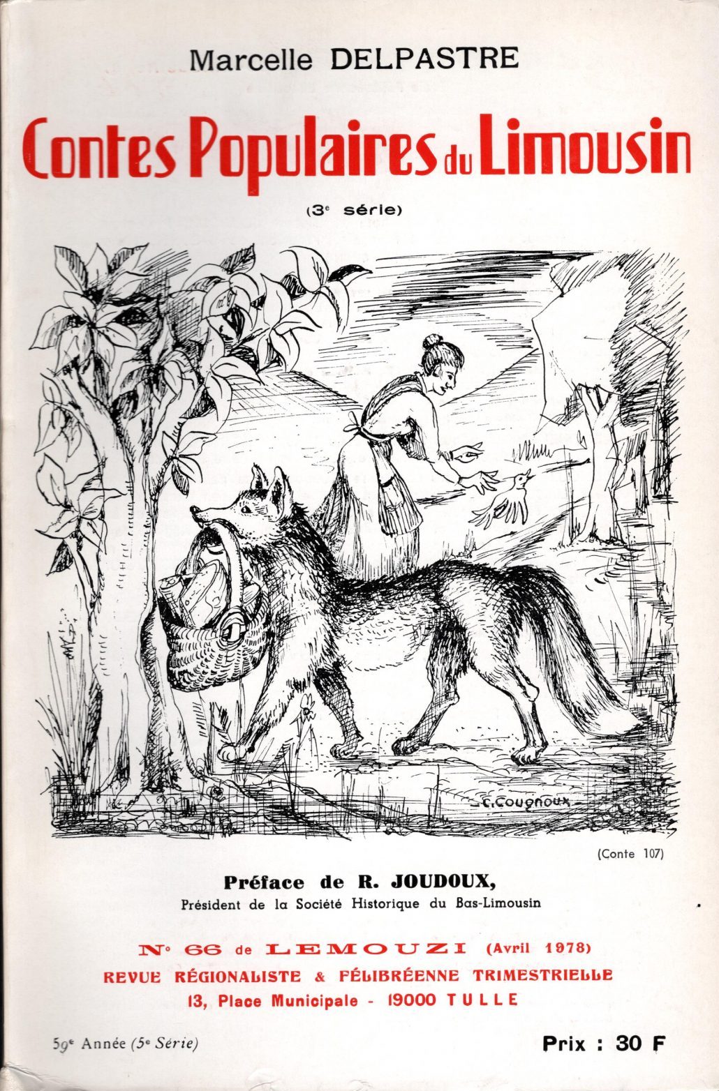 Lemouzi - Contes populaires du Limousin