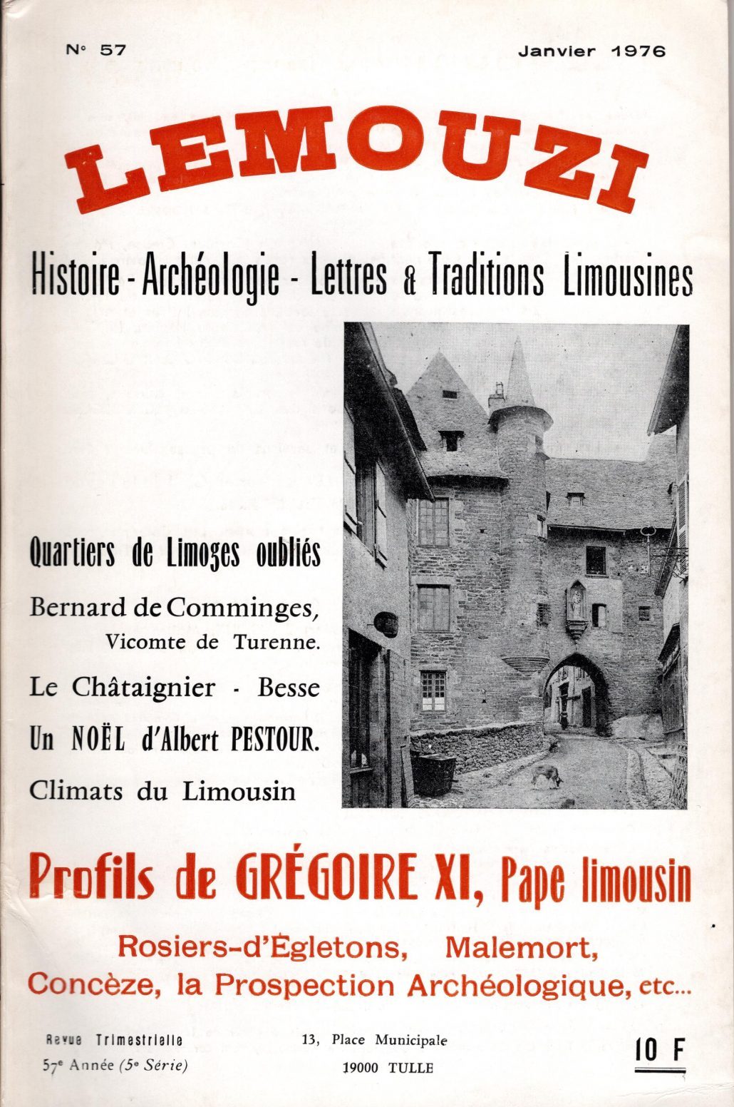 Lemouzi - Profils de Grégoire XI, Pape limousin