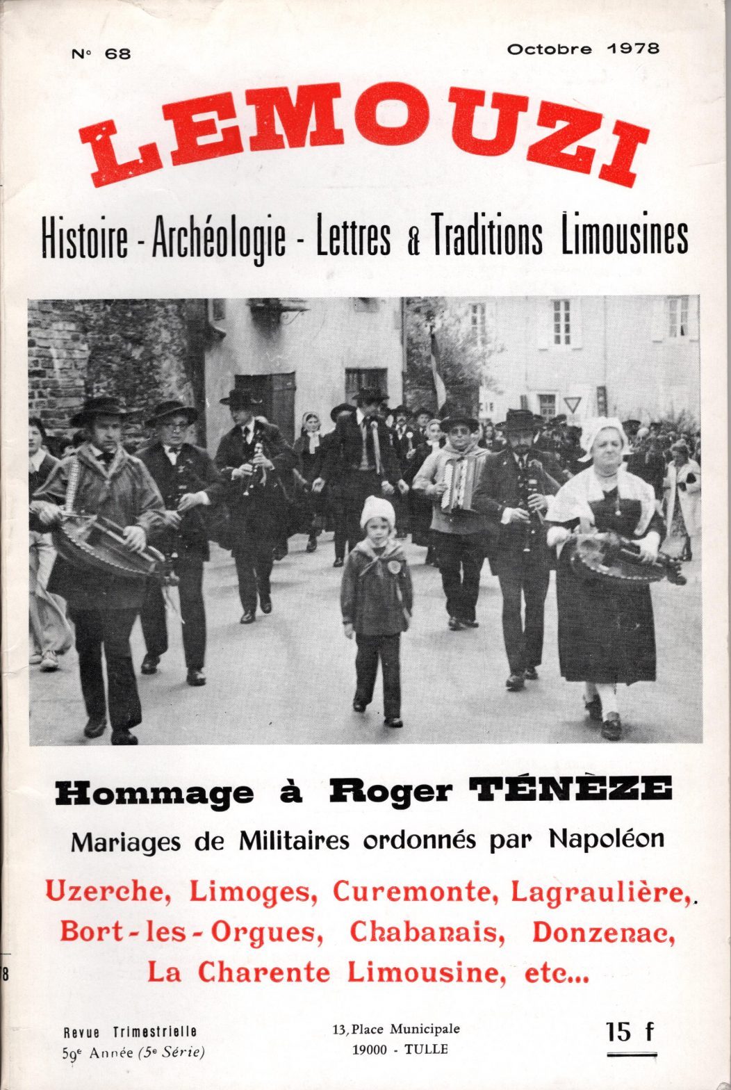 Lemouzi - Hommage à Roger Ténèse