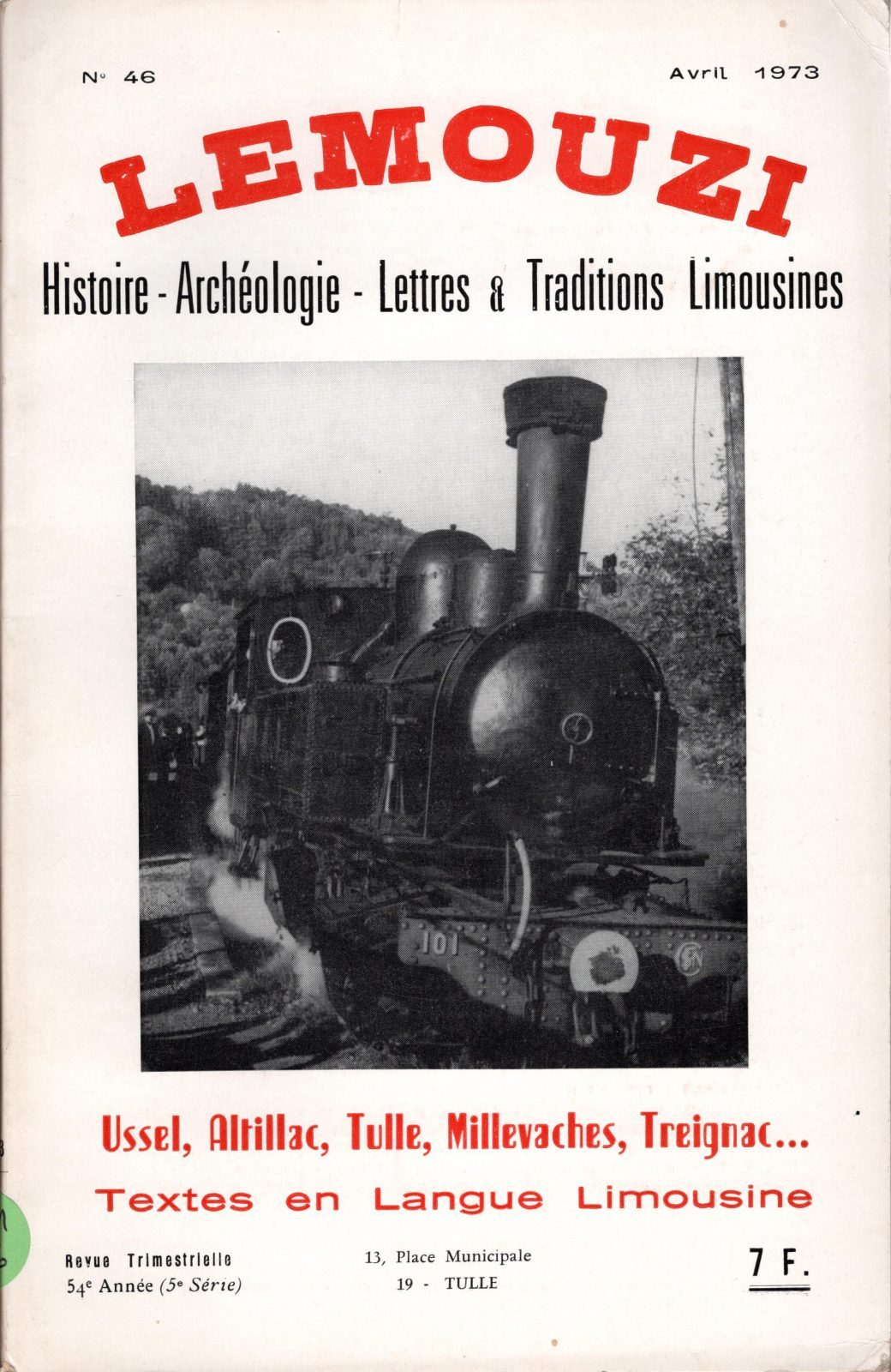Lemouzi - Histoire -Archéologie - Lettres et Traditions limousines