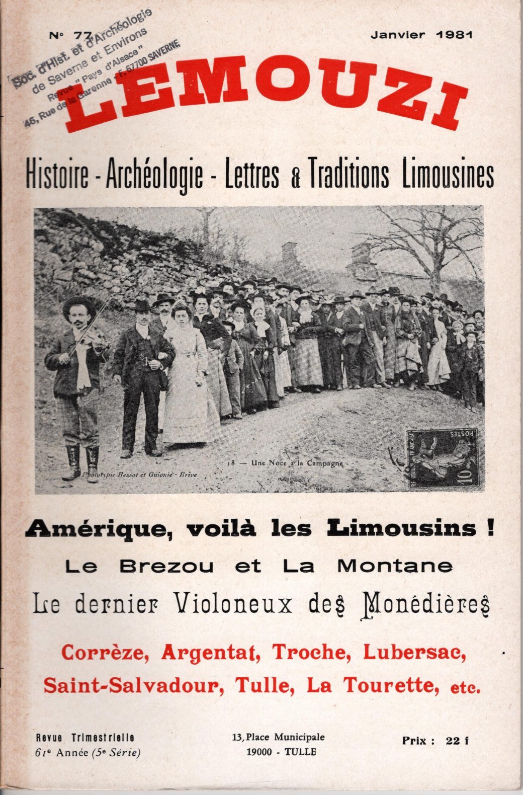 Lemouzi - Amérique, voilà les Limousins